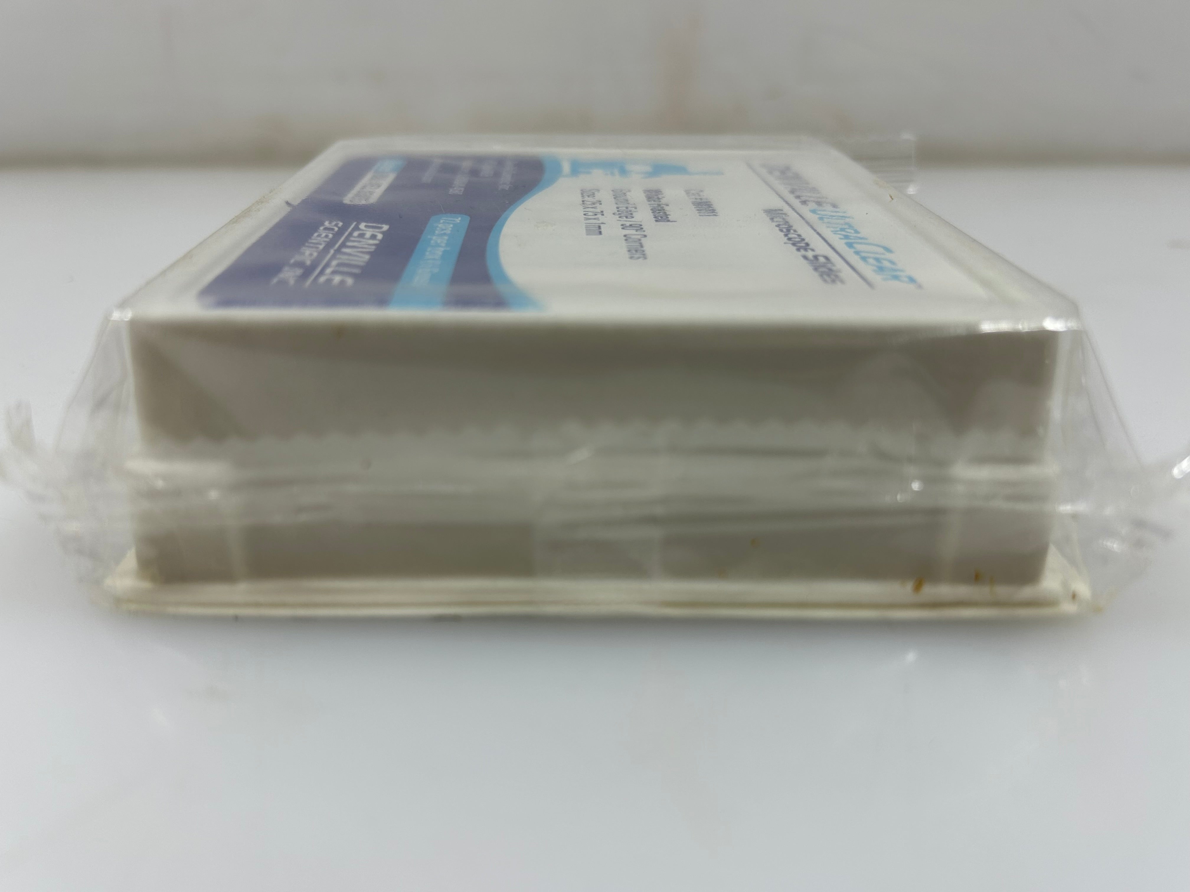 Denville UltraClear Frosted Glass Microscope Slides 72 Count *New*