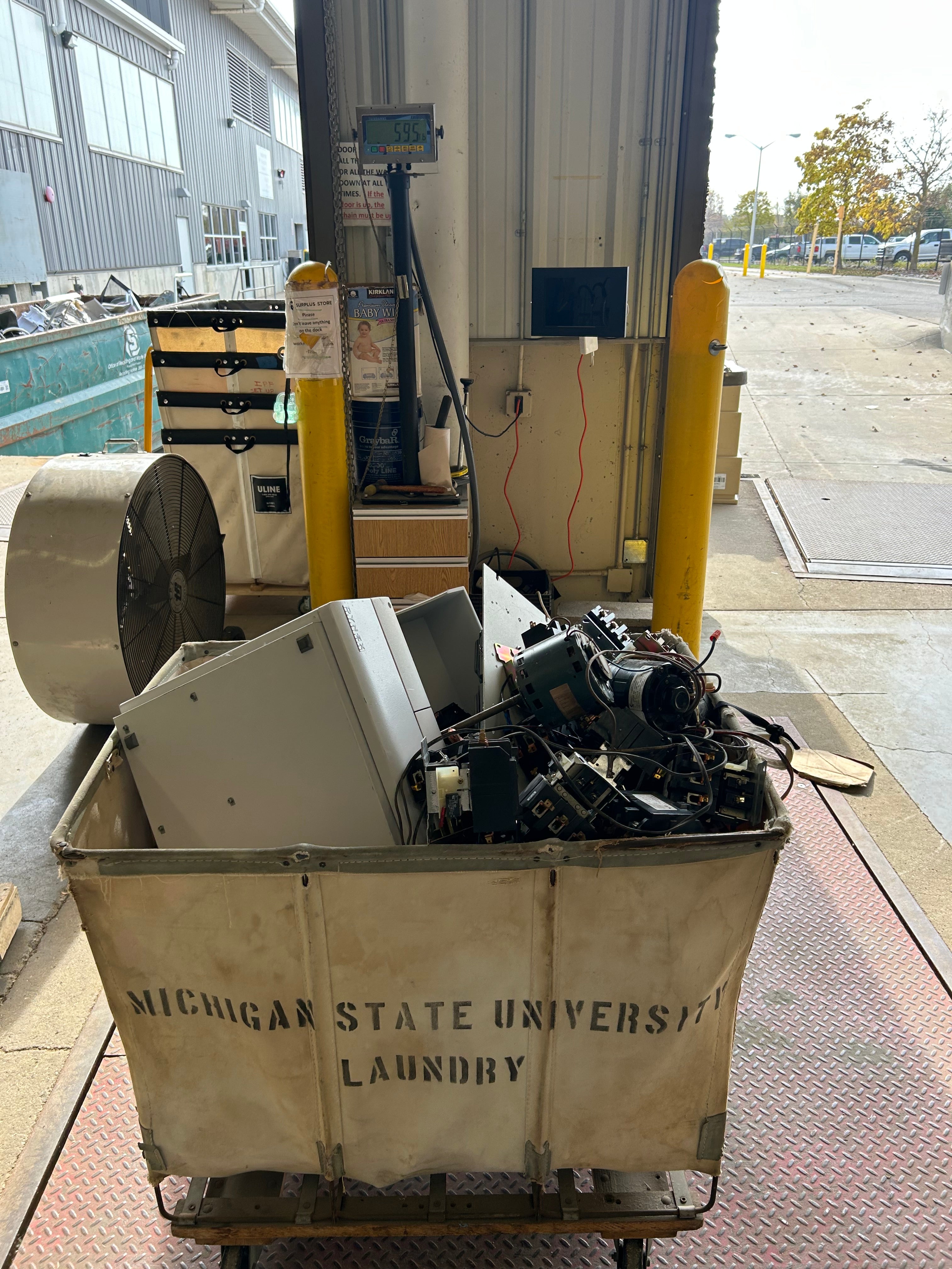 Scrap Bid #702 - 595lbs *Container Included*