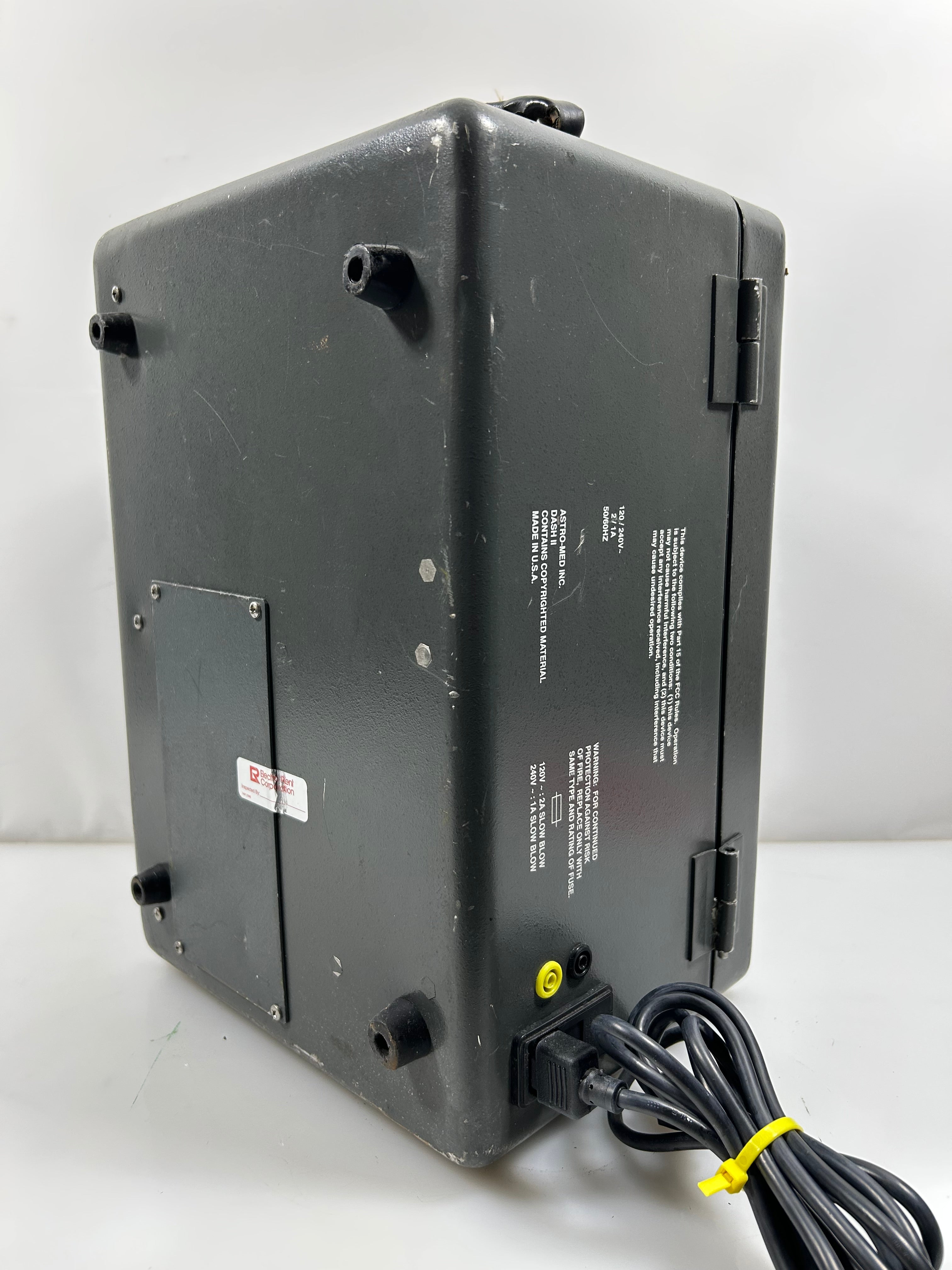Astro-Med Dash II Portable Two-Channel Field Chart Recorder