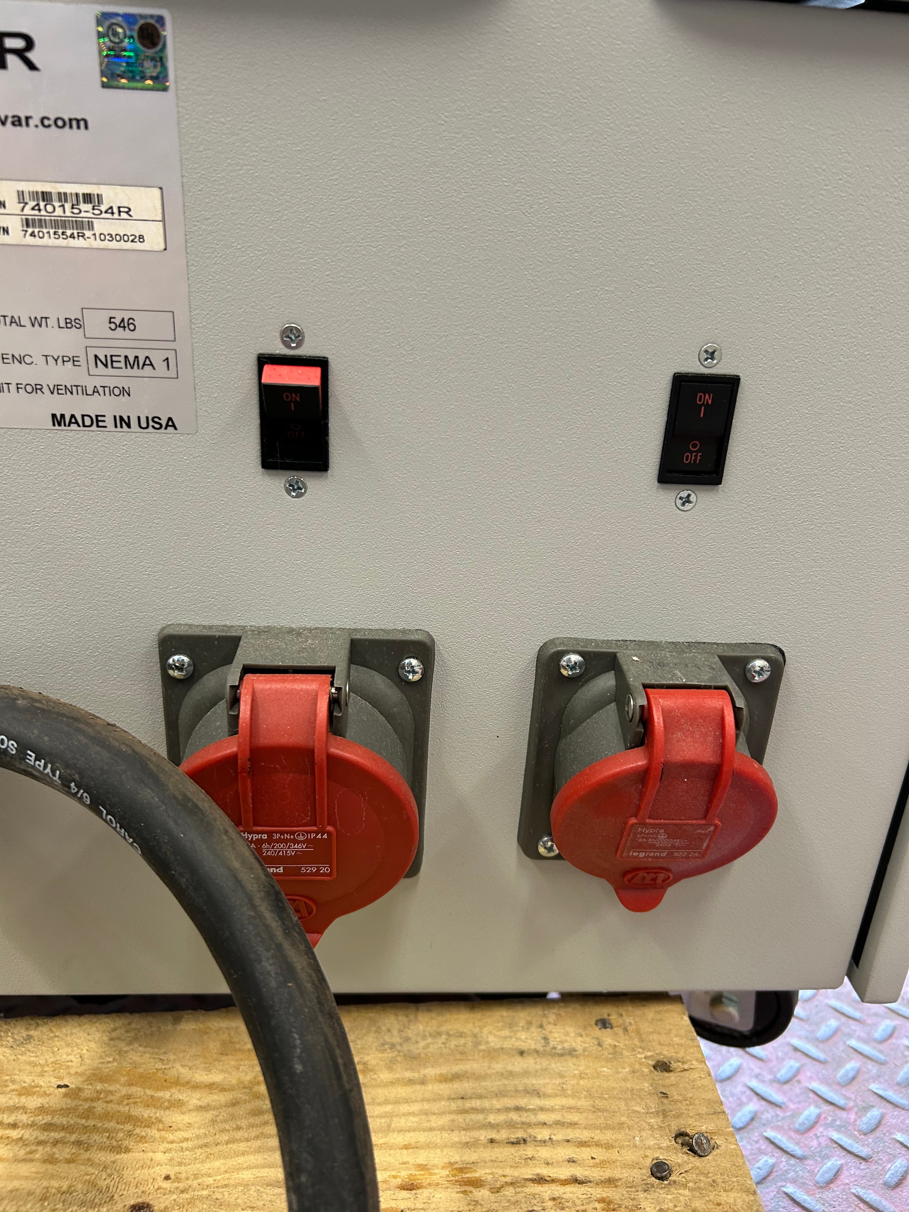 Set of 2 Powervar Power Conditioners *Untested*