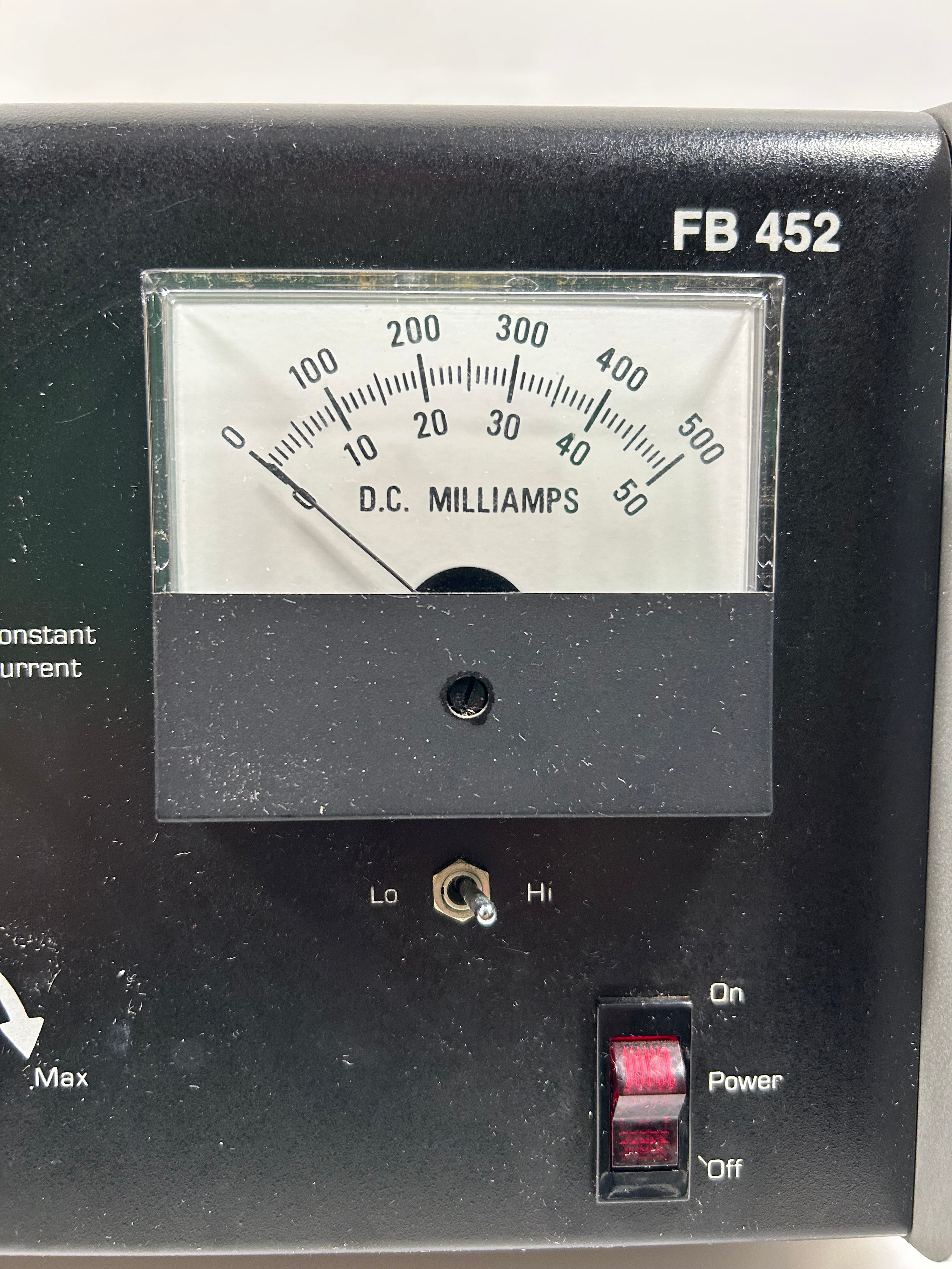 Fisher Biotech Electrophoresis Model FB 452