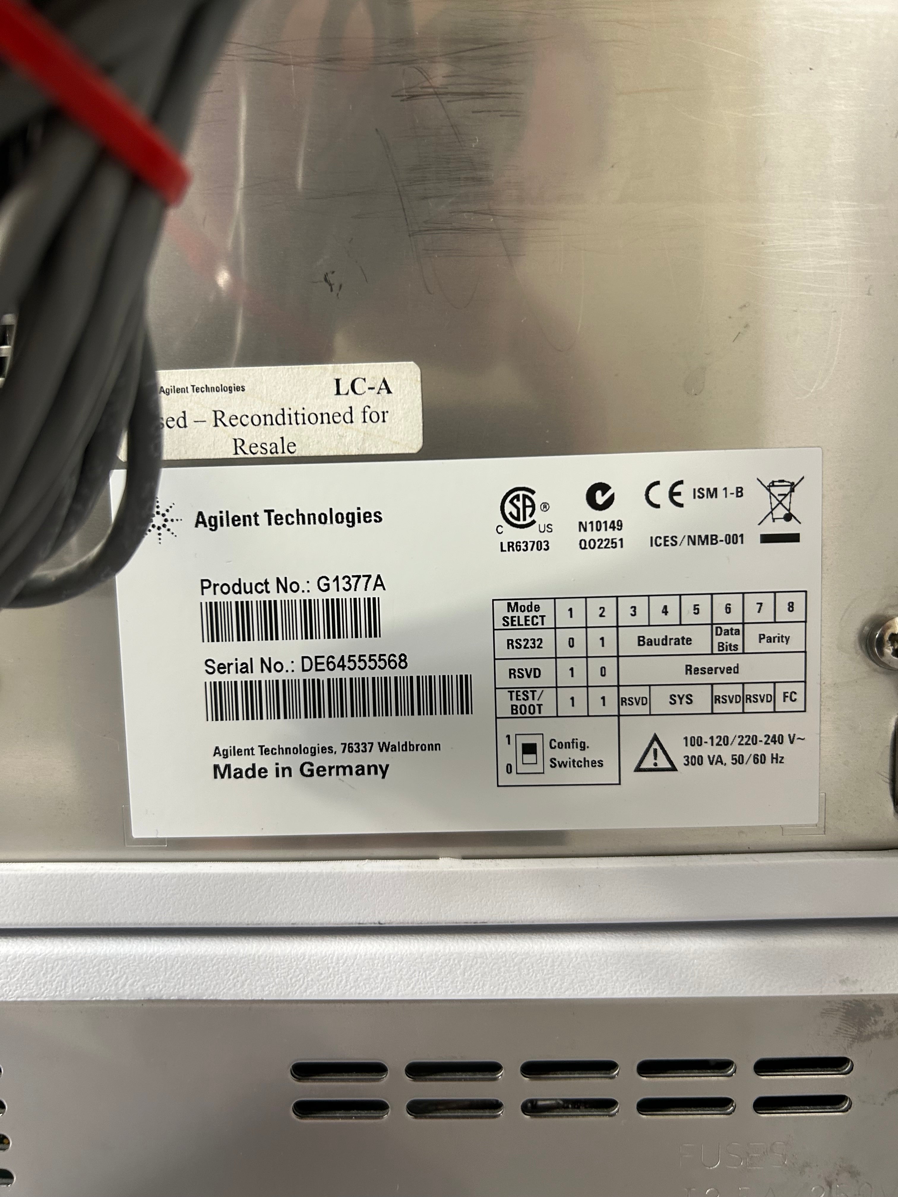 Agilent 1200/1290 High Performance Autosampler