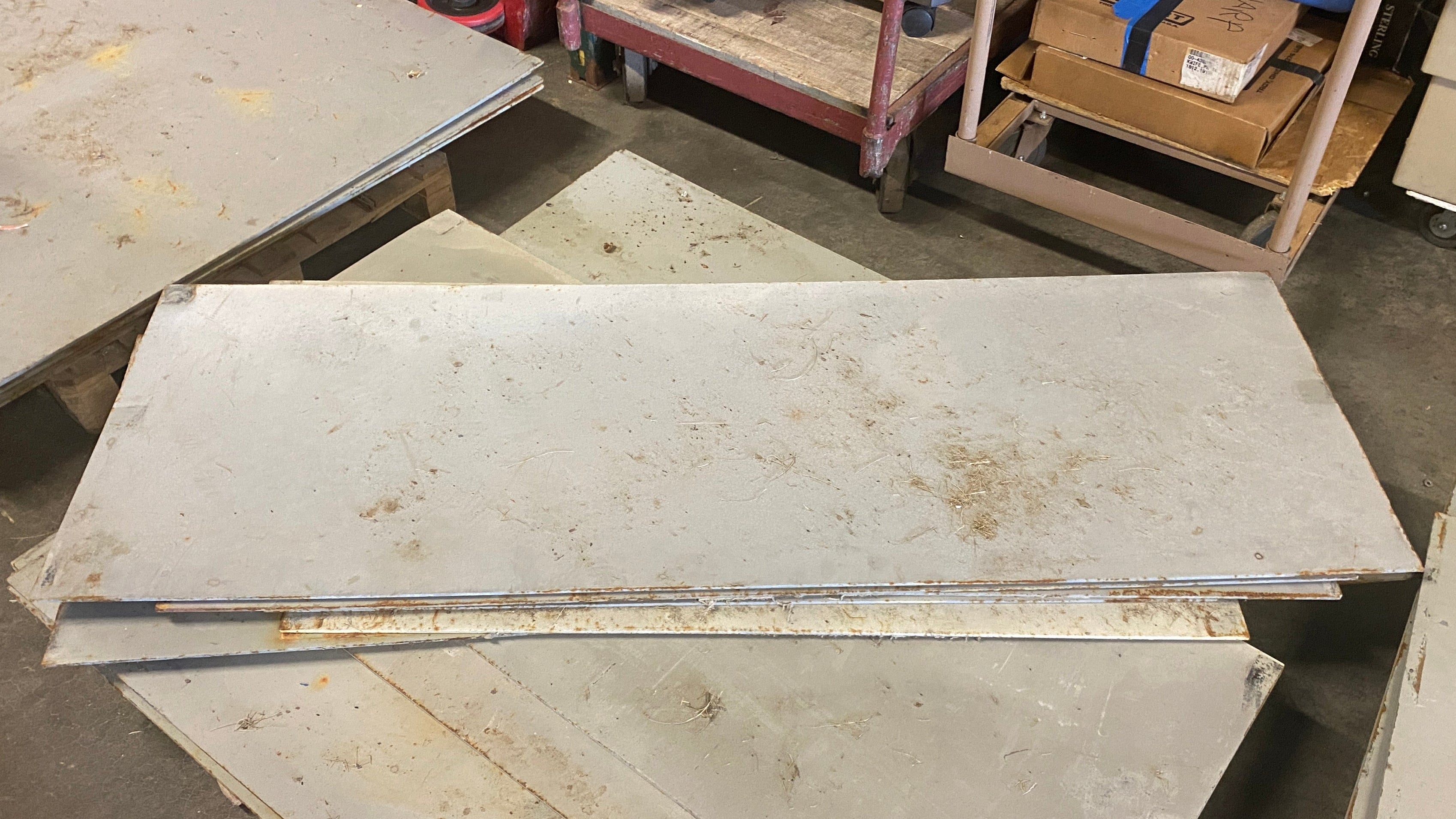 68"x24" Ballistic/Bulletproof Metal Plate