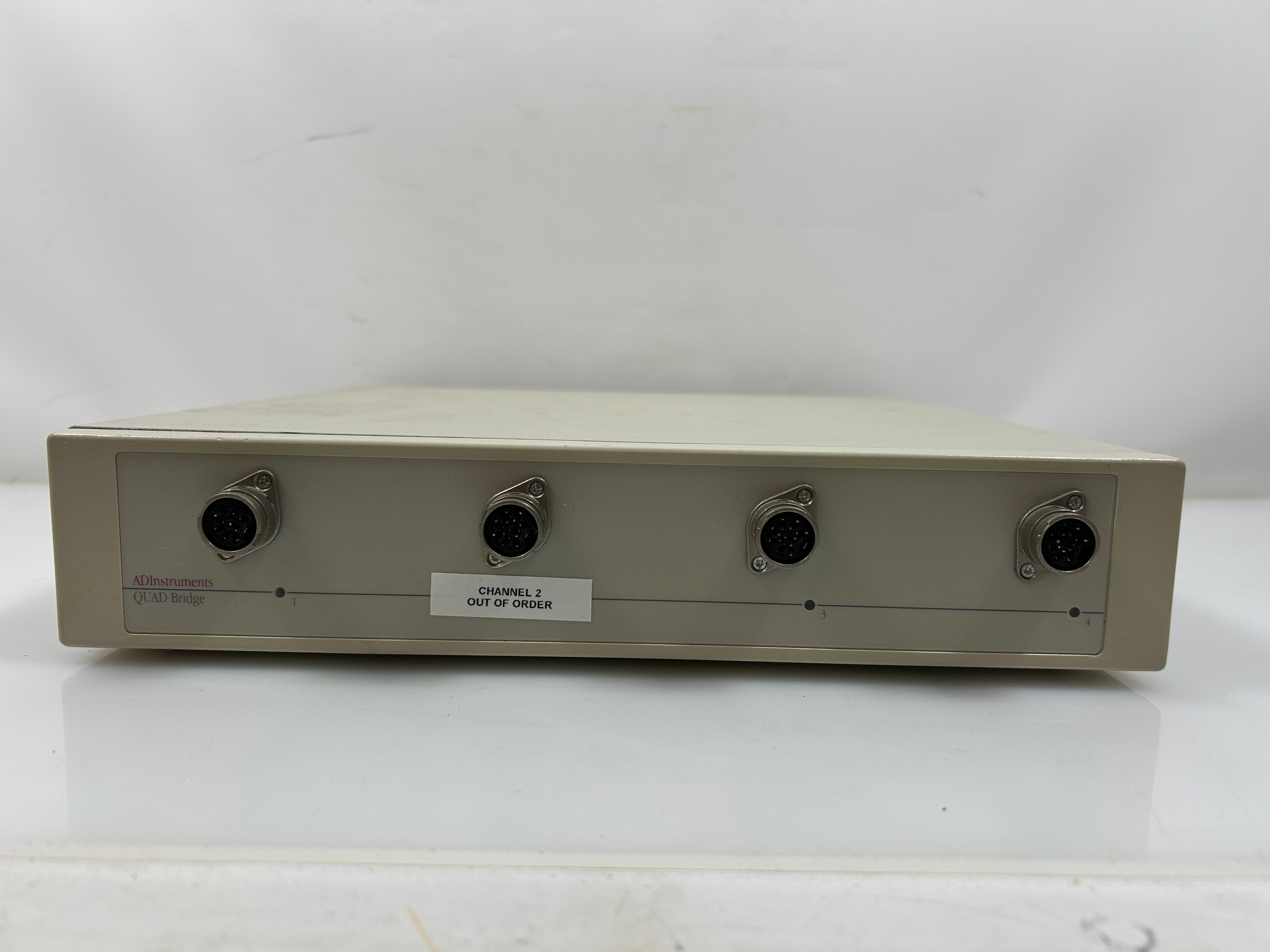 ADInstruments Quad Bridge Amplifier Model ML 112 *Untested*