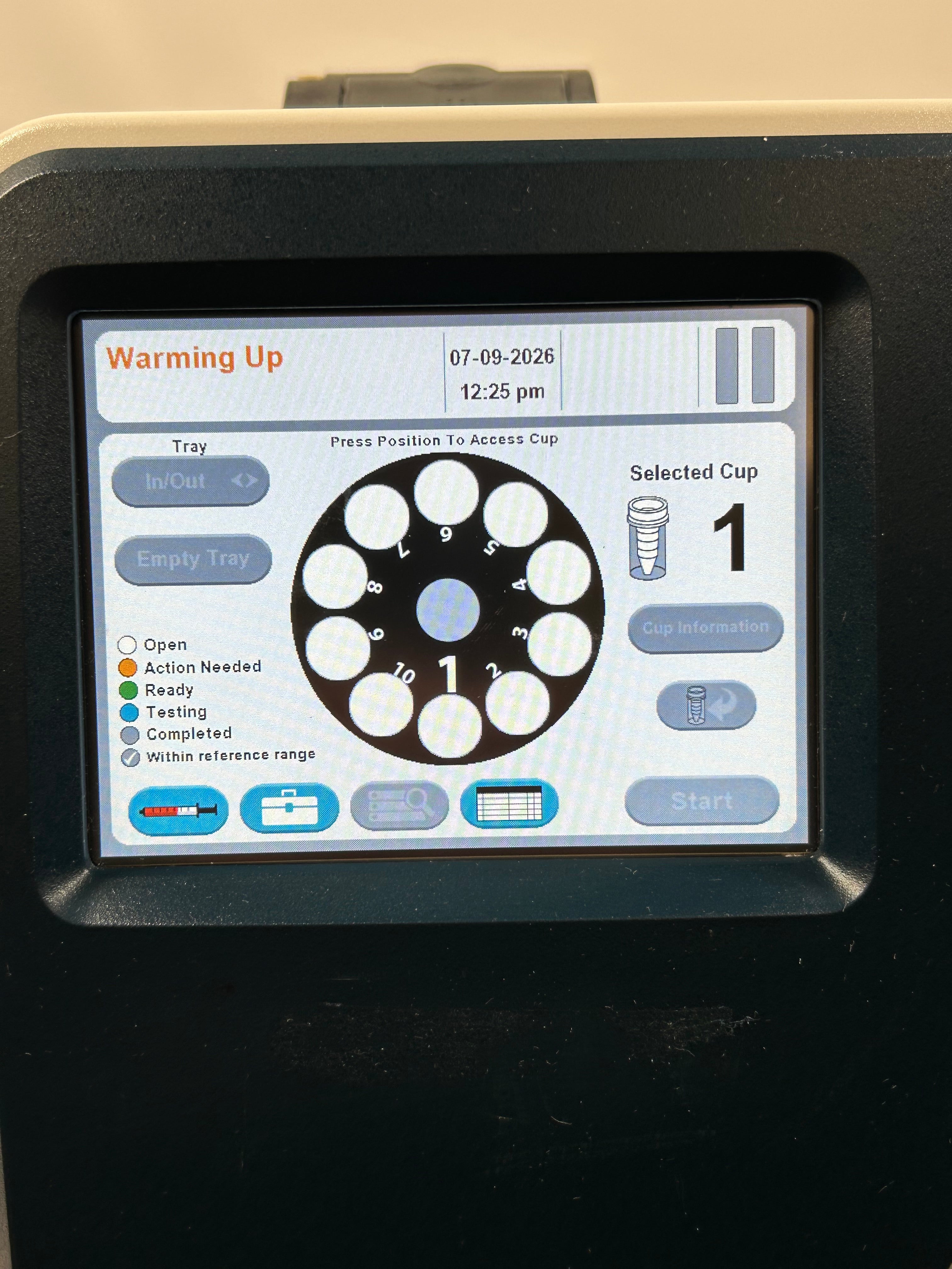 Nova Biomedical Stat Profile Prime ES Comp Plus With Tray Scanner