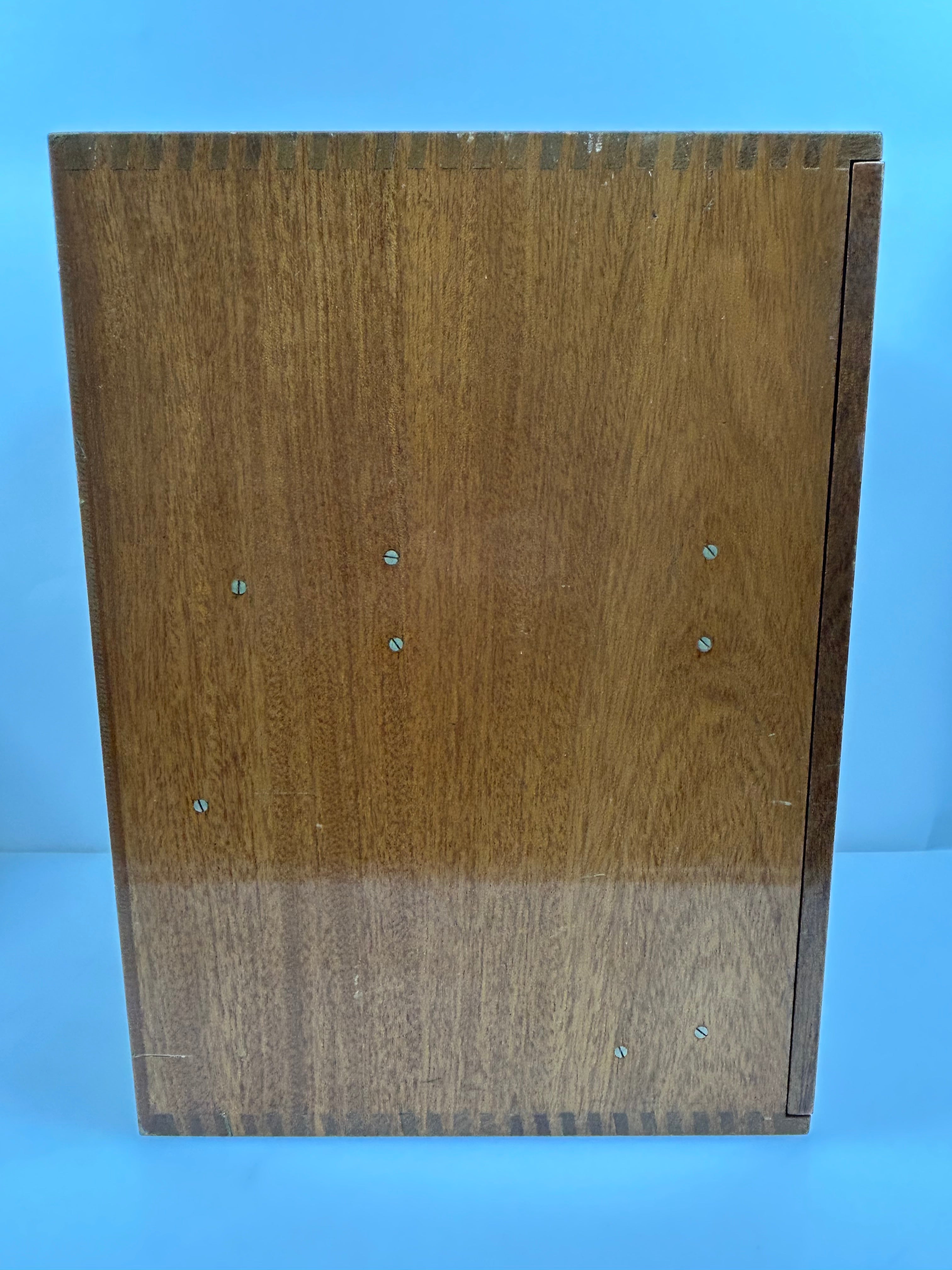 Vintage Leitz Laborlux II Binocular Microscope with Wood Case