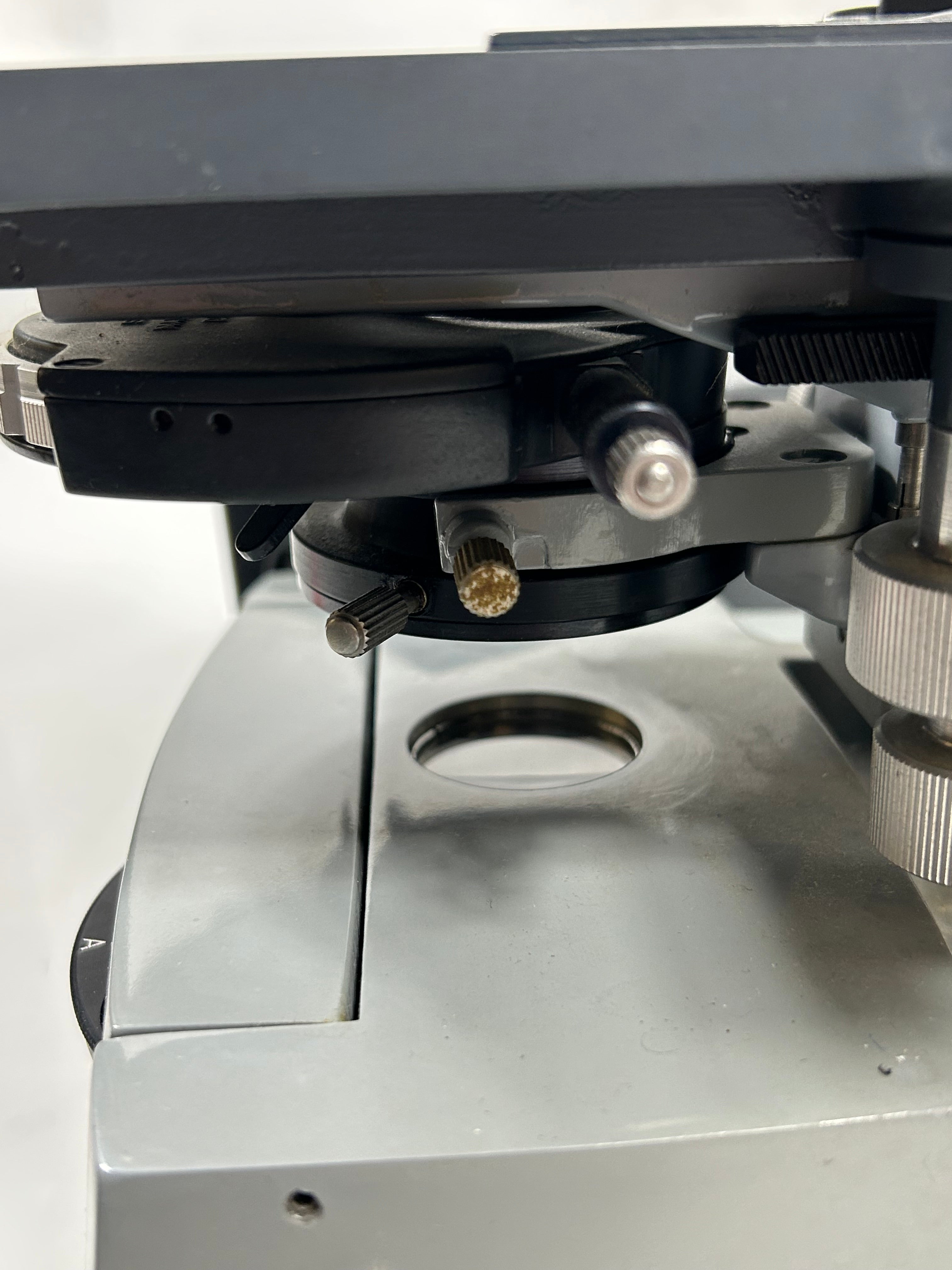 American Optical Spencer Binocular Microscope With Attatched Controller