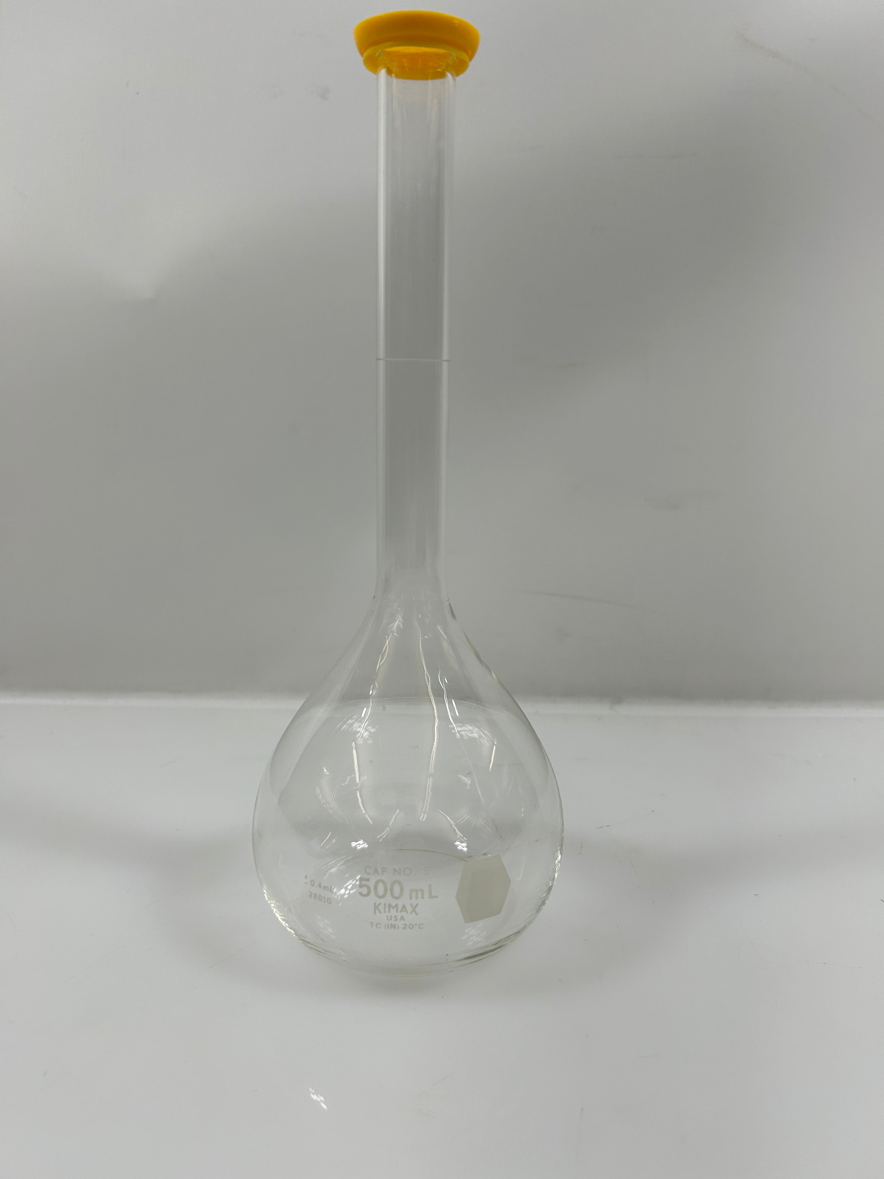 Kimax 500mL Volumetric Flask