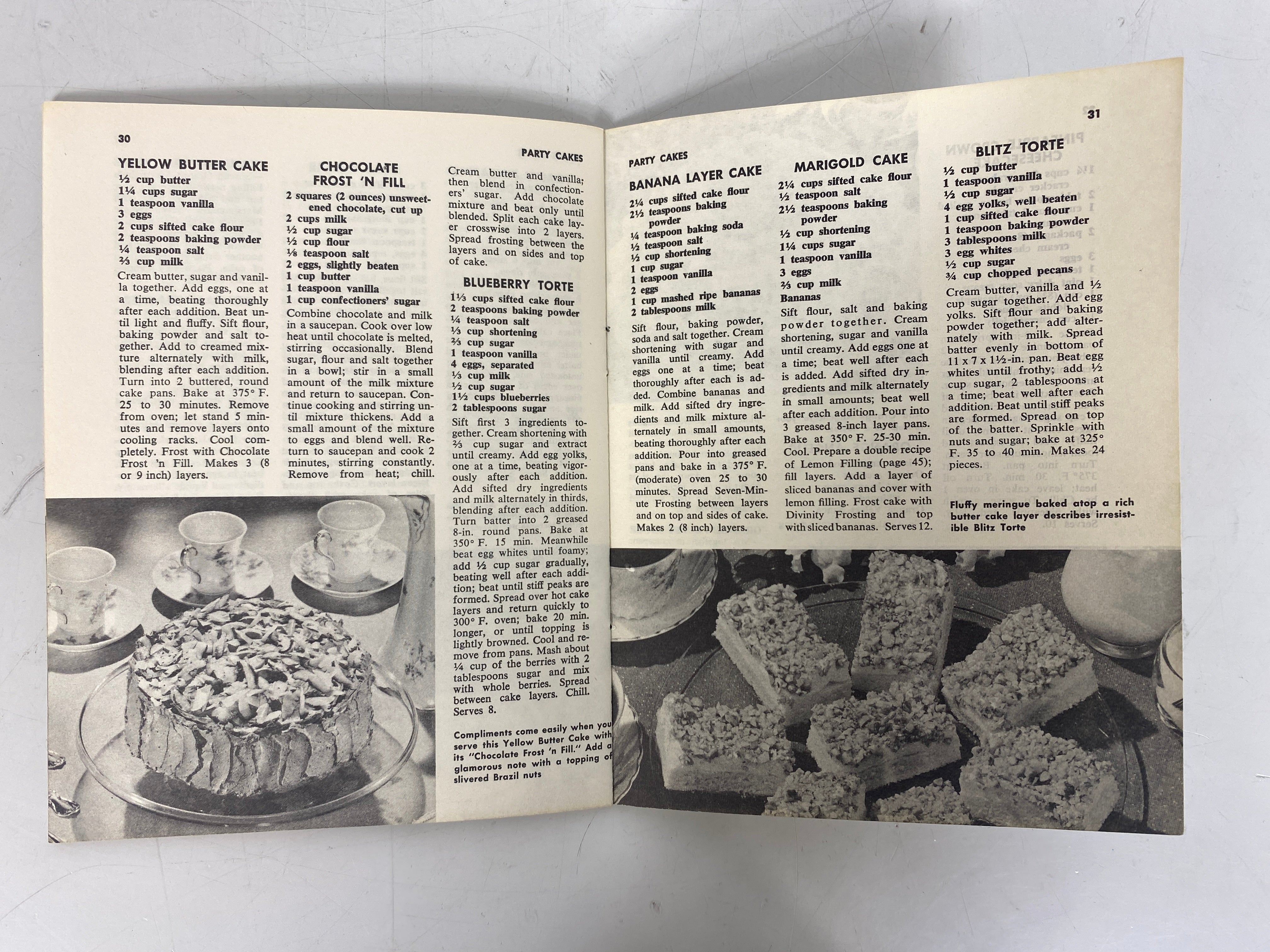 7 Vintage Culinary Arts Institute Books incl Cake/Salads/Snacks/Sandwiches SC