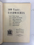 7 Vintage Culinary Arts Institute Books incl Cake/Salads/Snacks/Sandwiches SC