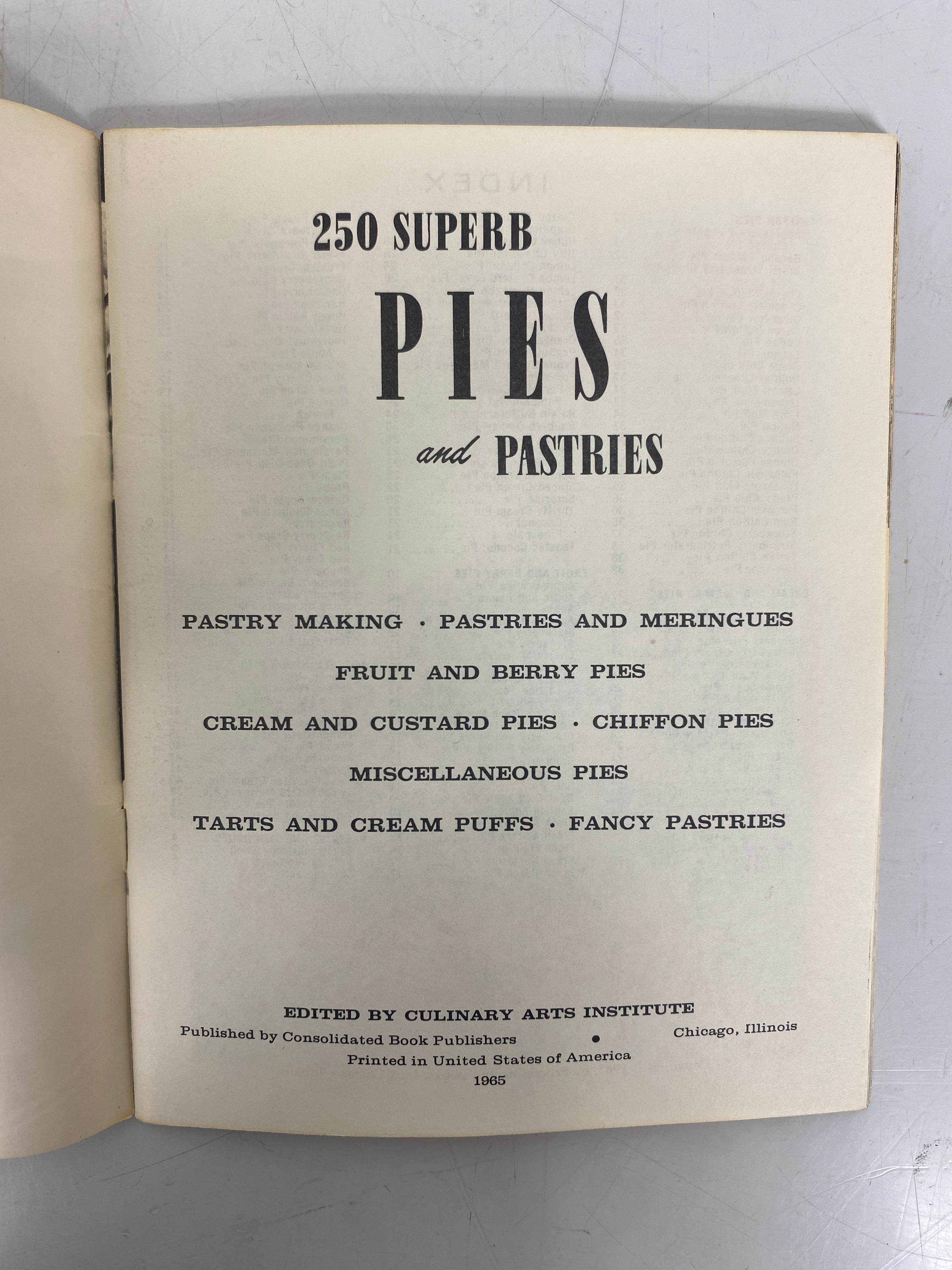 7 Vintage Culinary Arts Institute Books incl Cake/Salads/Snacks/Sandwiches SC