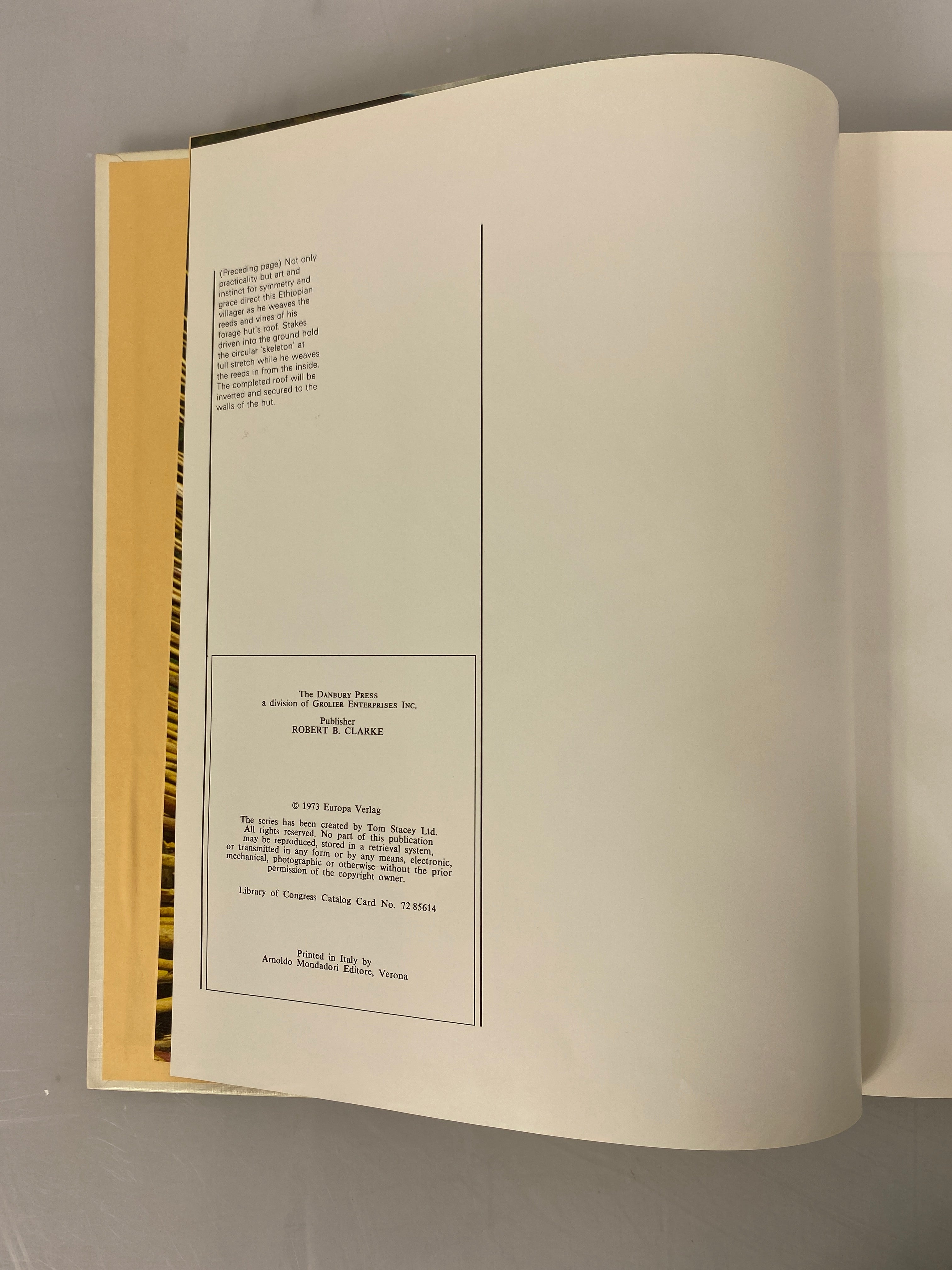 7 Volumes Danbury Press Peoples of the Earth 1973 Ex-Library HC