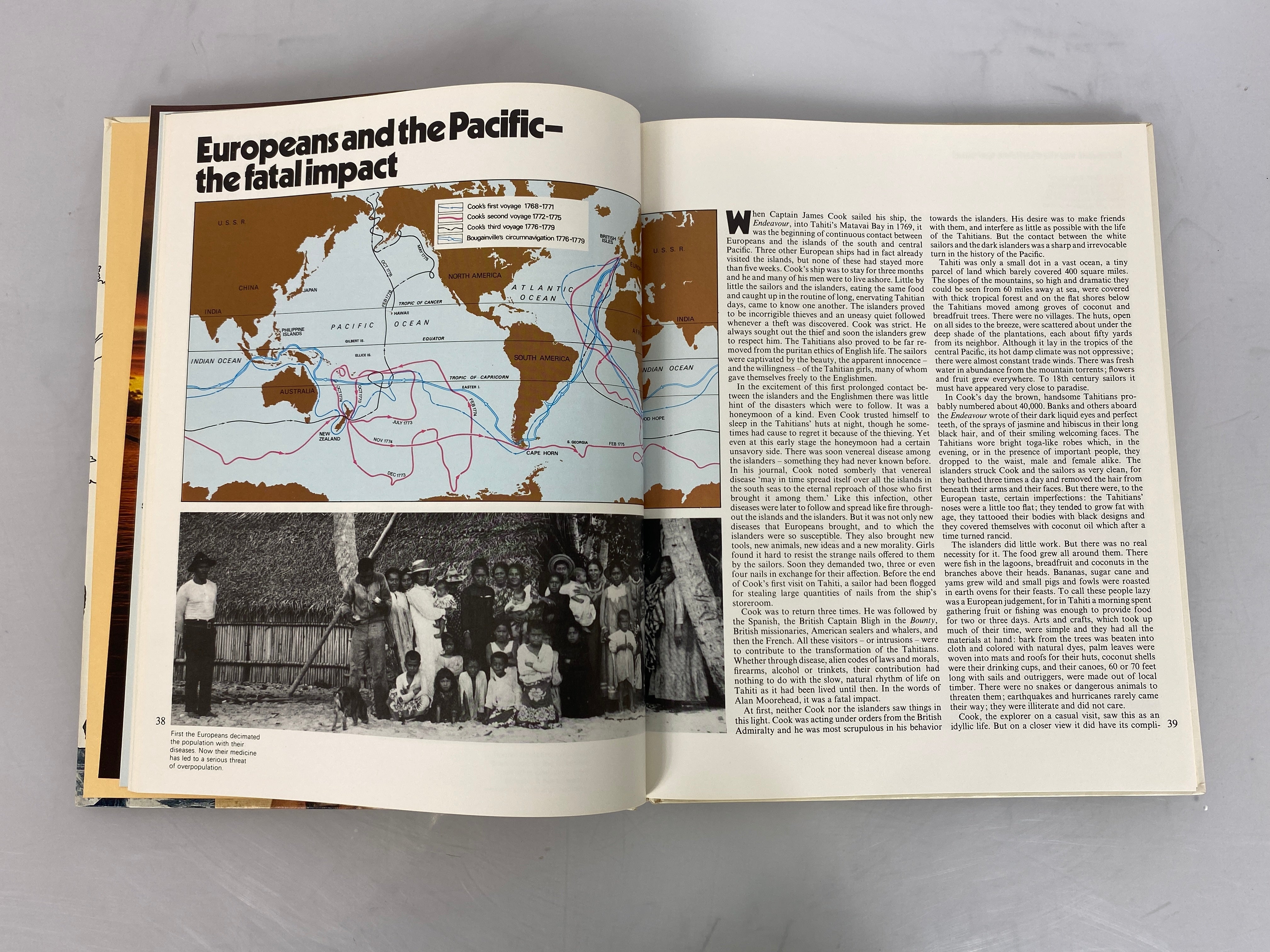 7 Volumes Danbury Press Peoples of the Earth 1973 Ex-Library HC