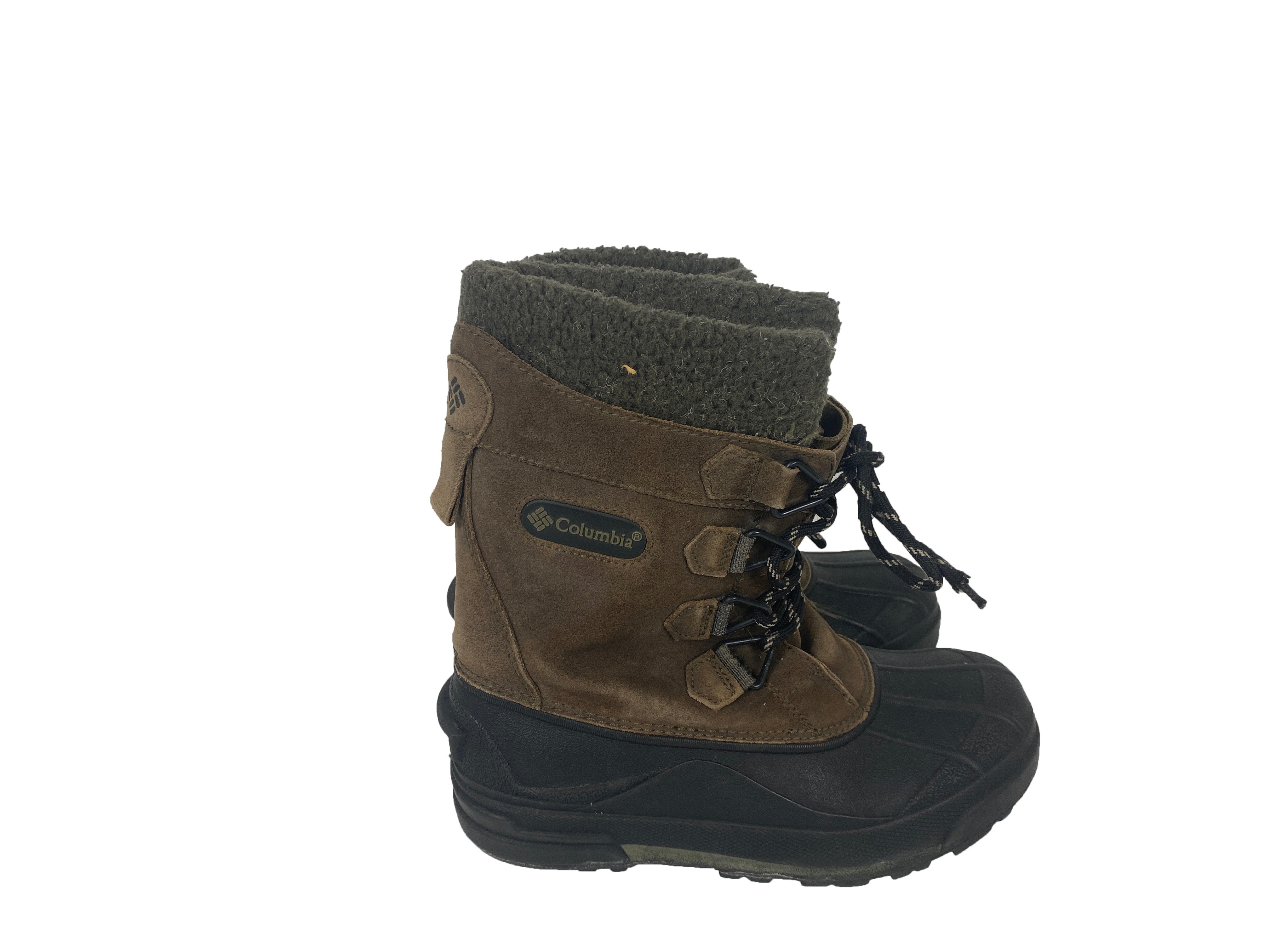 Columbia Brown Winter Boots Men's Size 4