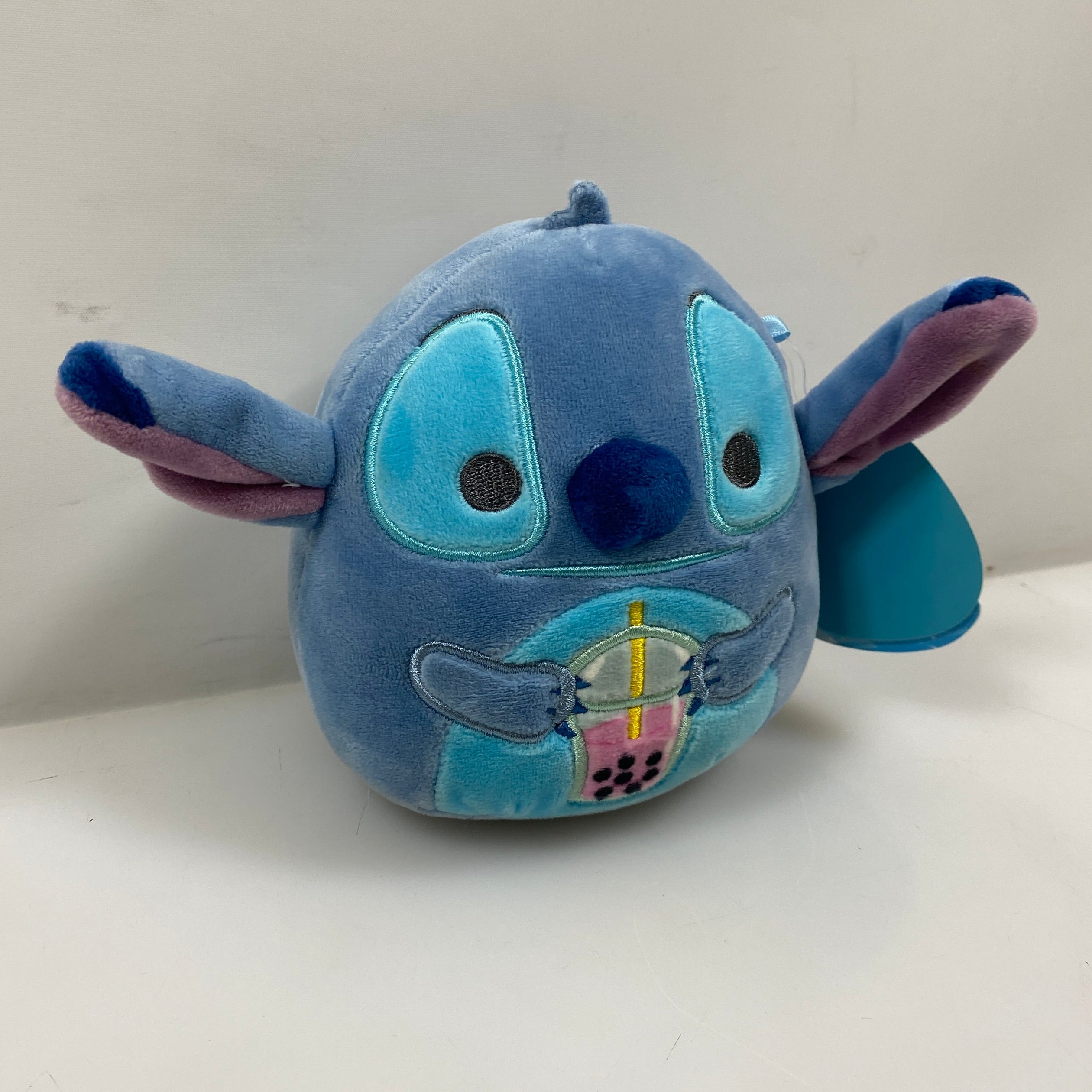 Disney Stitch Squishmallows Bubble Tea Stuffed Plush