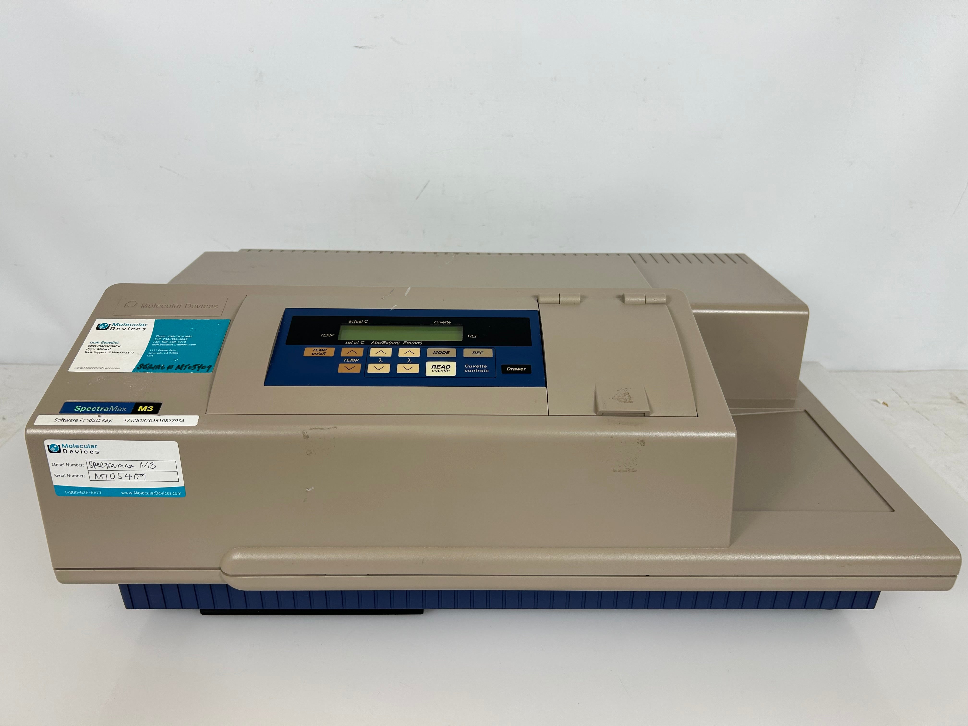 Molecular Devices Spectramax M3 Microplate Reader *Untested*