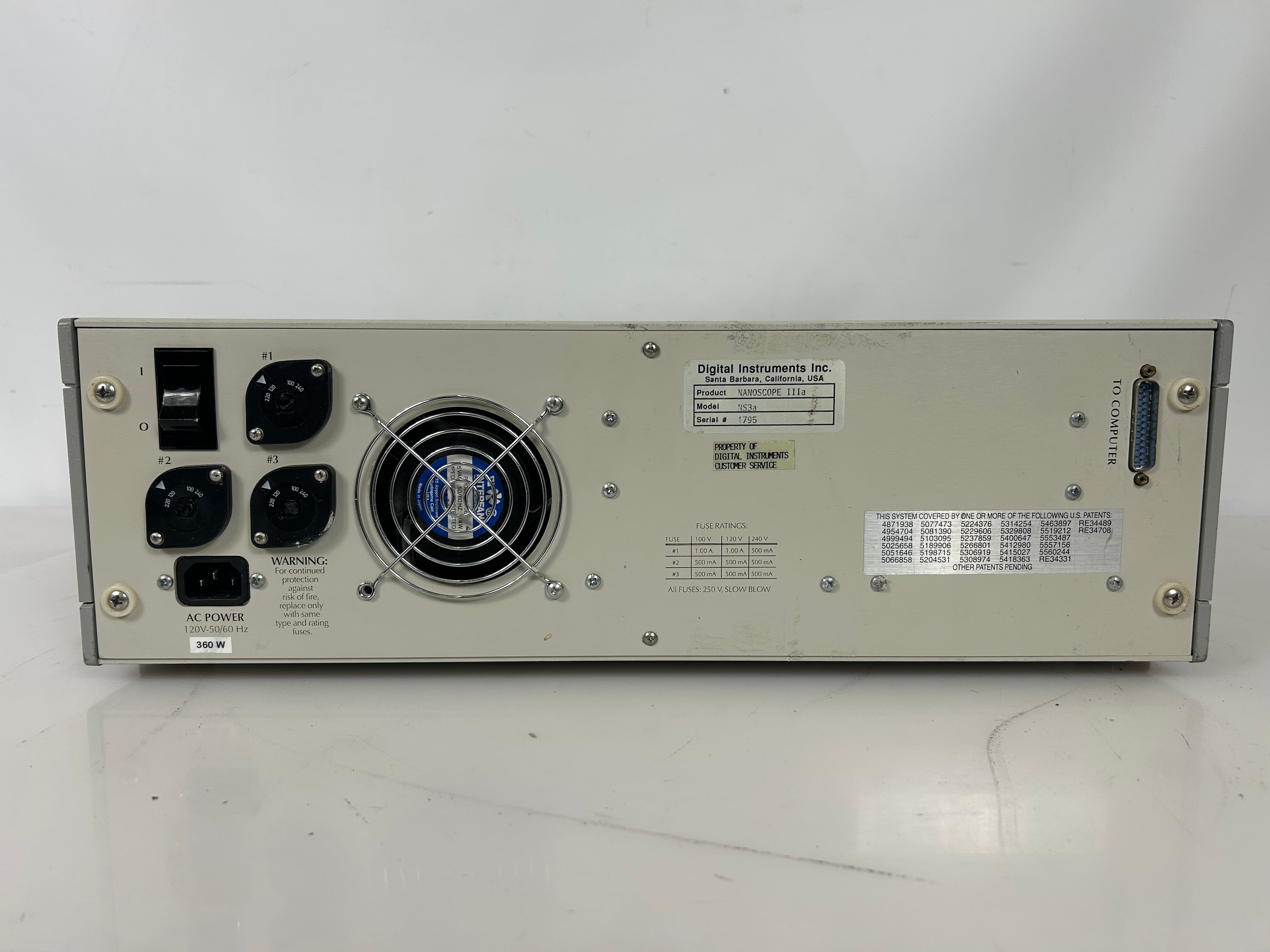 Digital Instruments NanoScope IIIa Scanning Probe Microscope Controller *Untested*