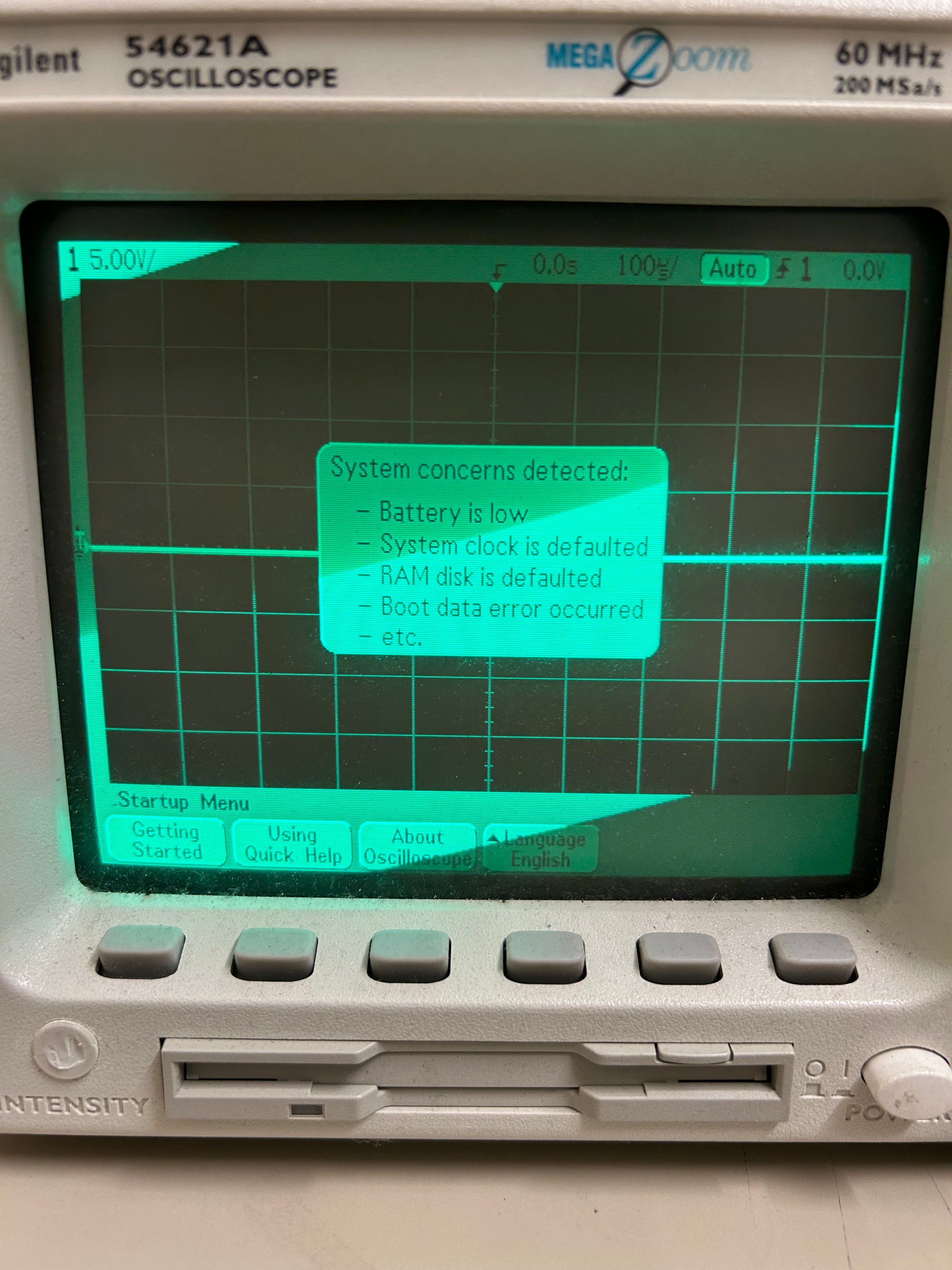 Agilent 54621A Oscilloscope