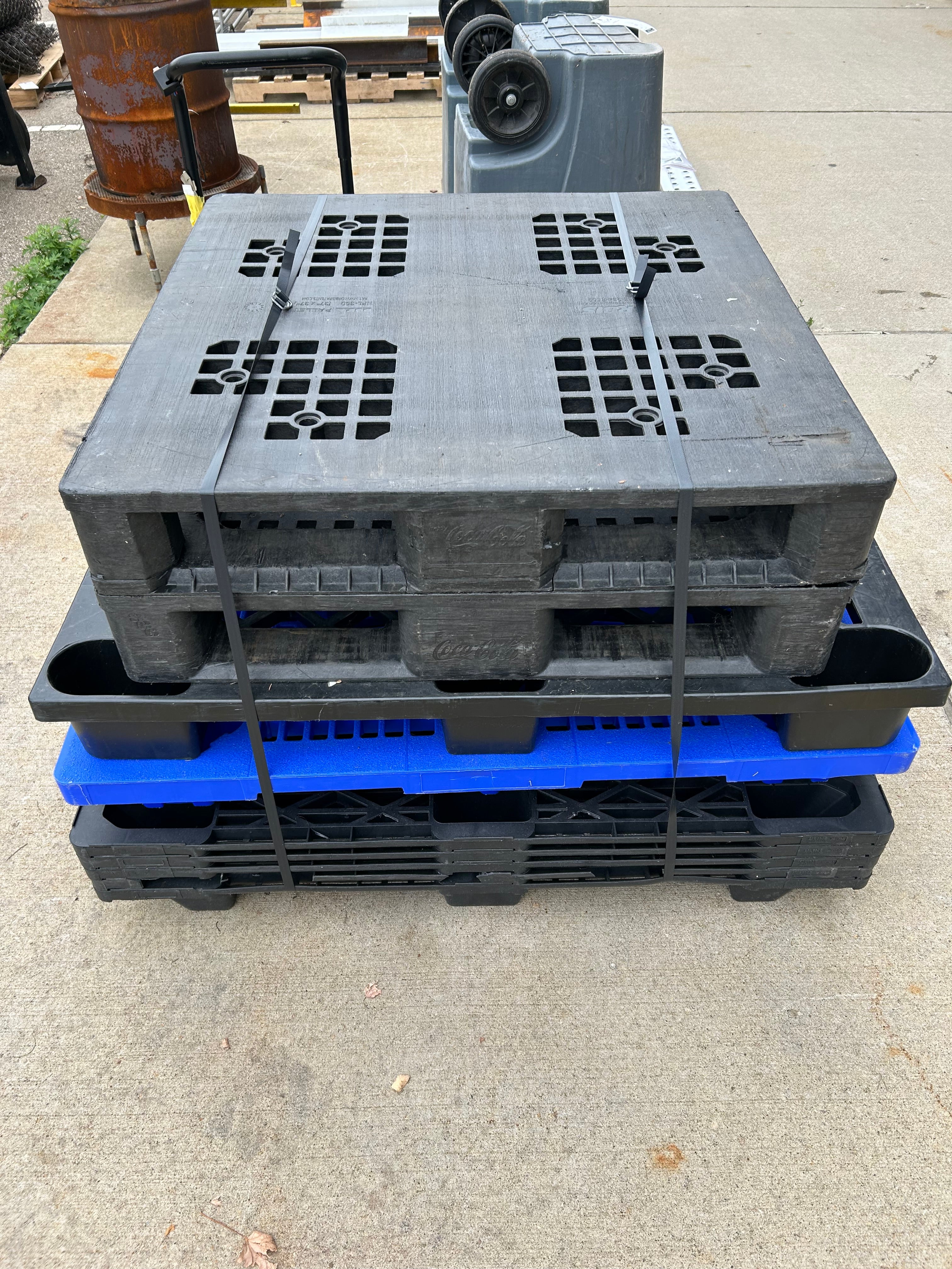 Large Assortment of Plastic Pallets #1