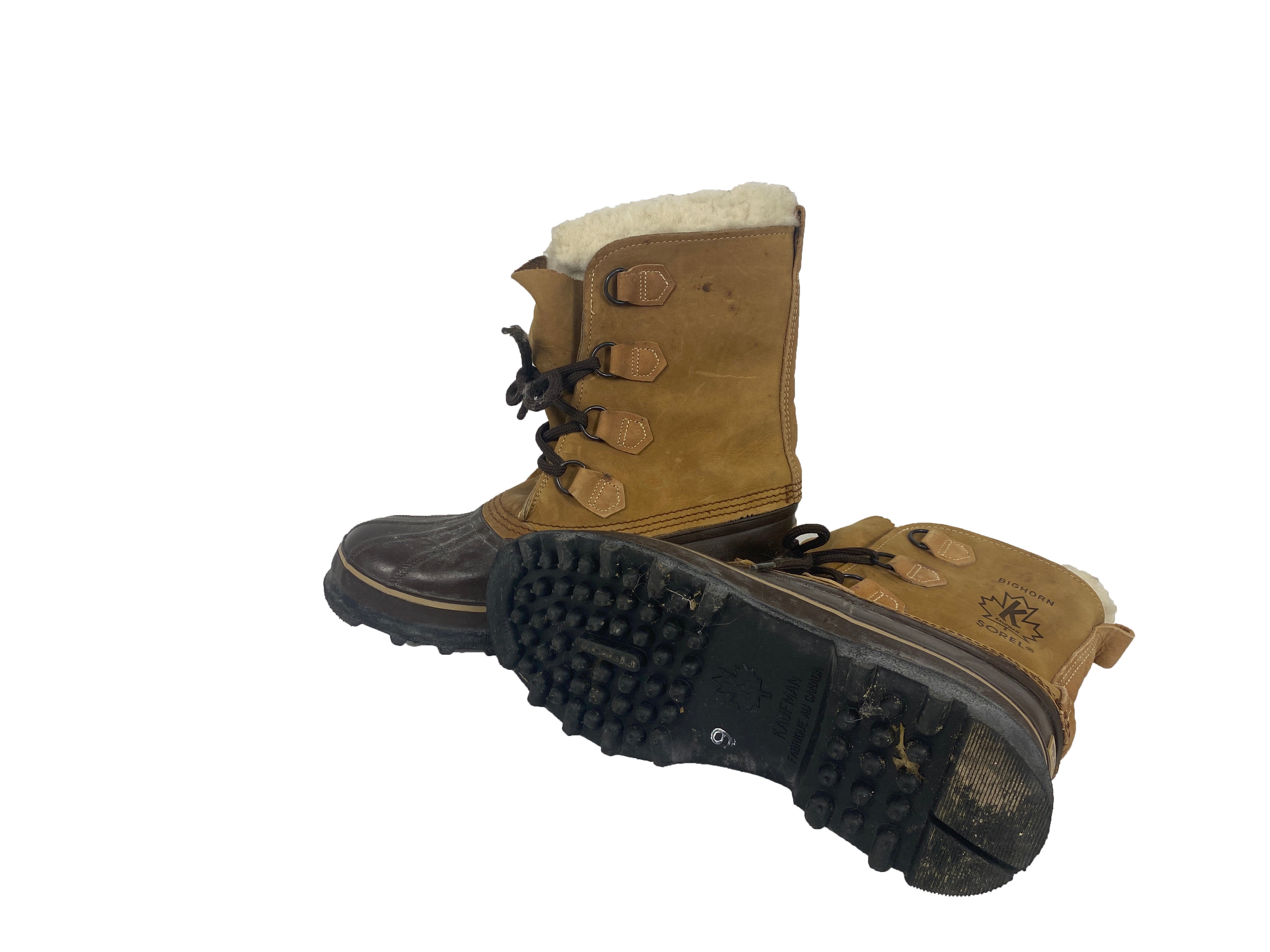 Sorel Tan Winter Boots Men's Size 9