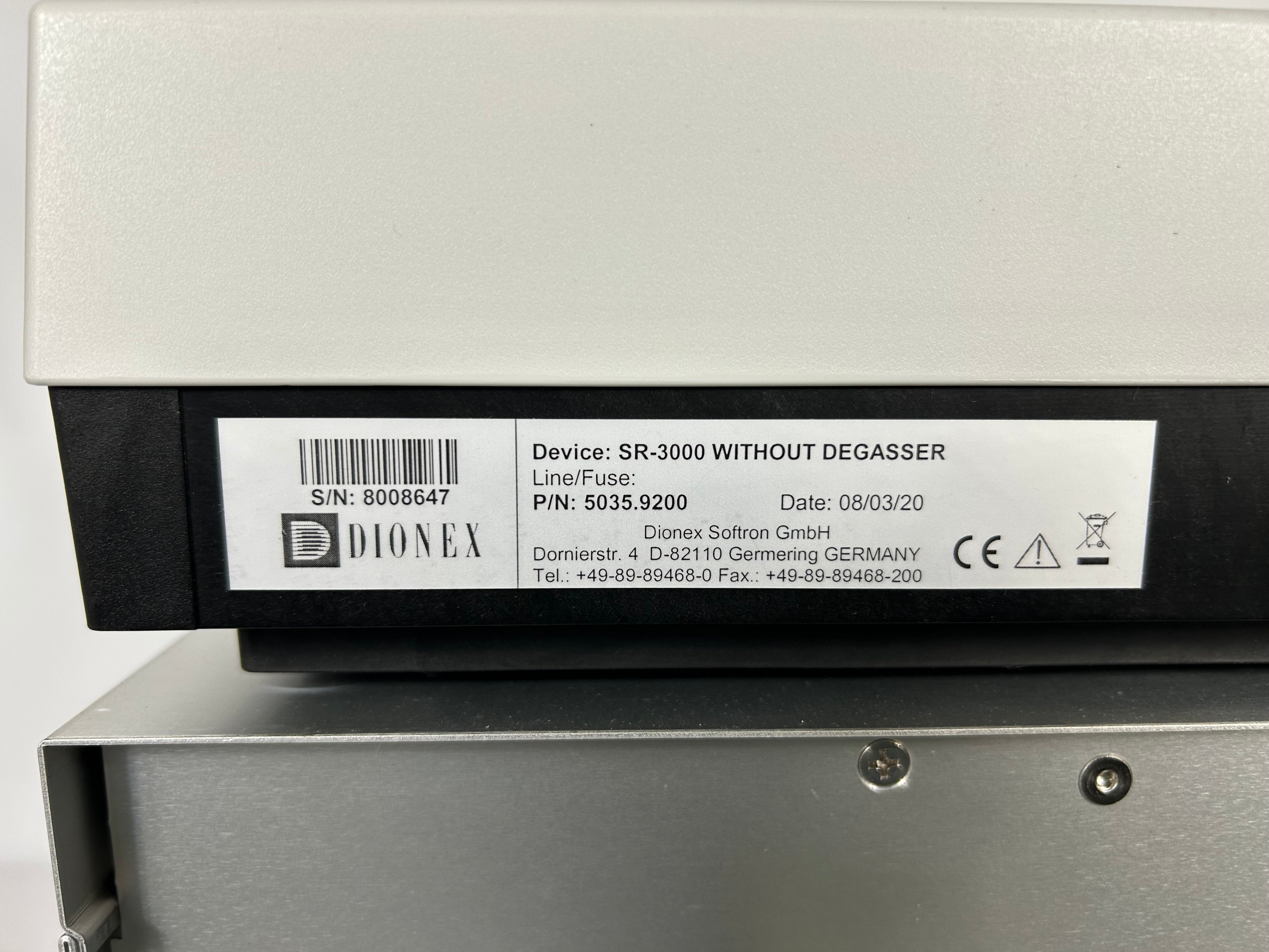 Thermo Scientific Dionex UltiMate 3000 HPLC System