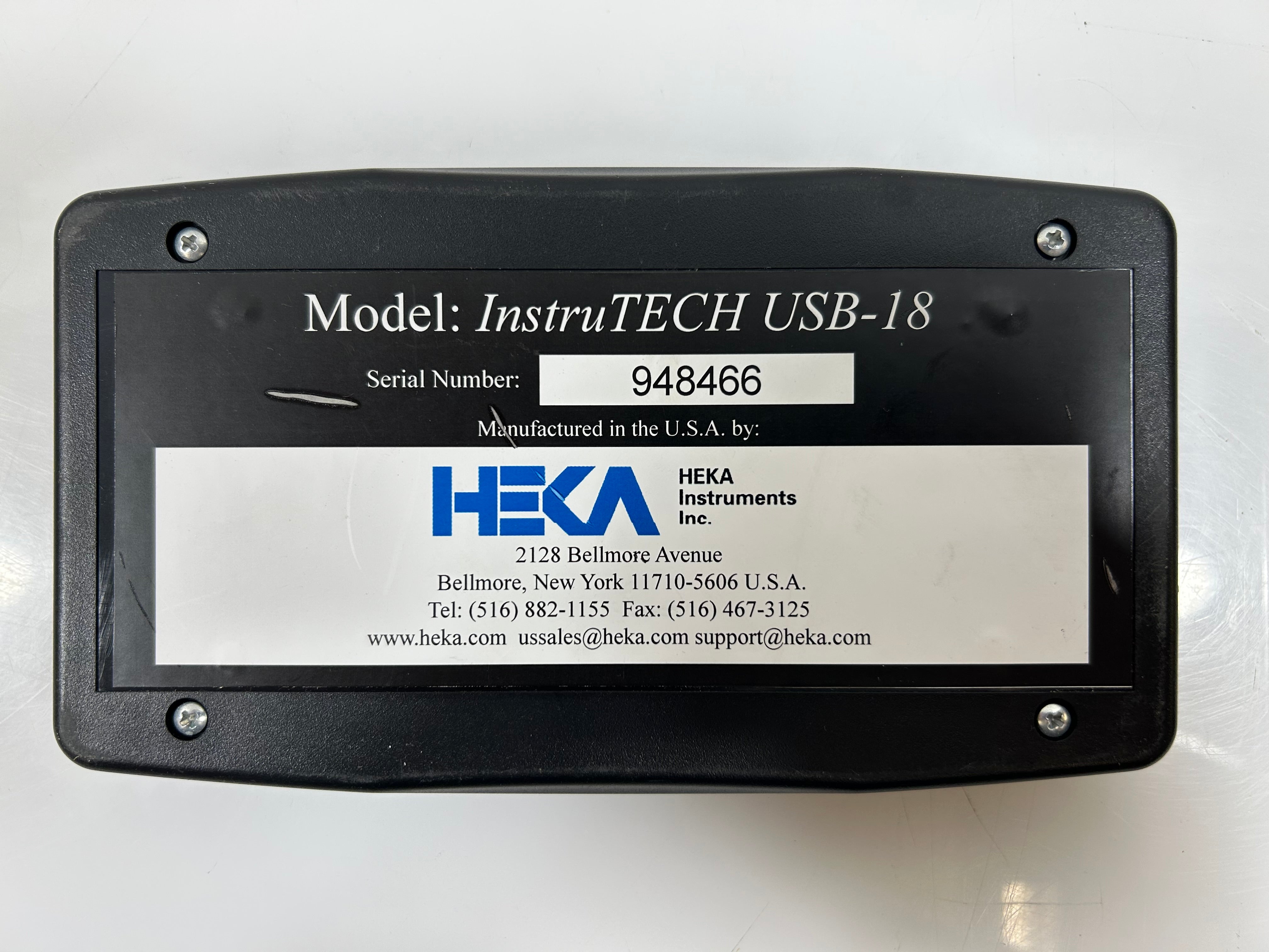 Heka Instruments InstruTech USB-18