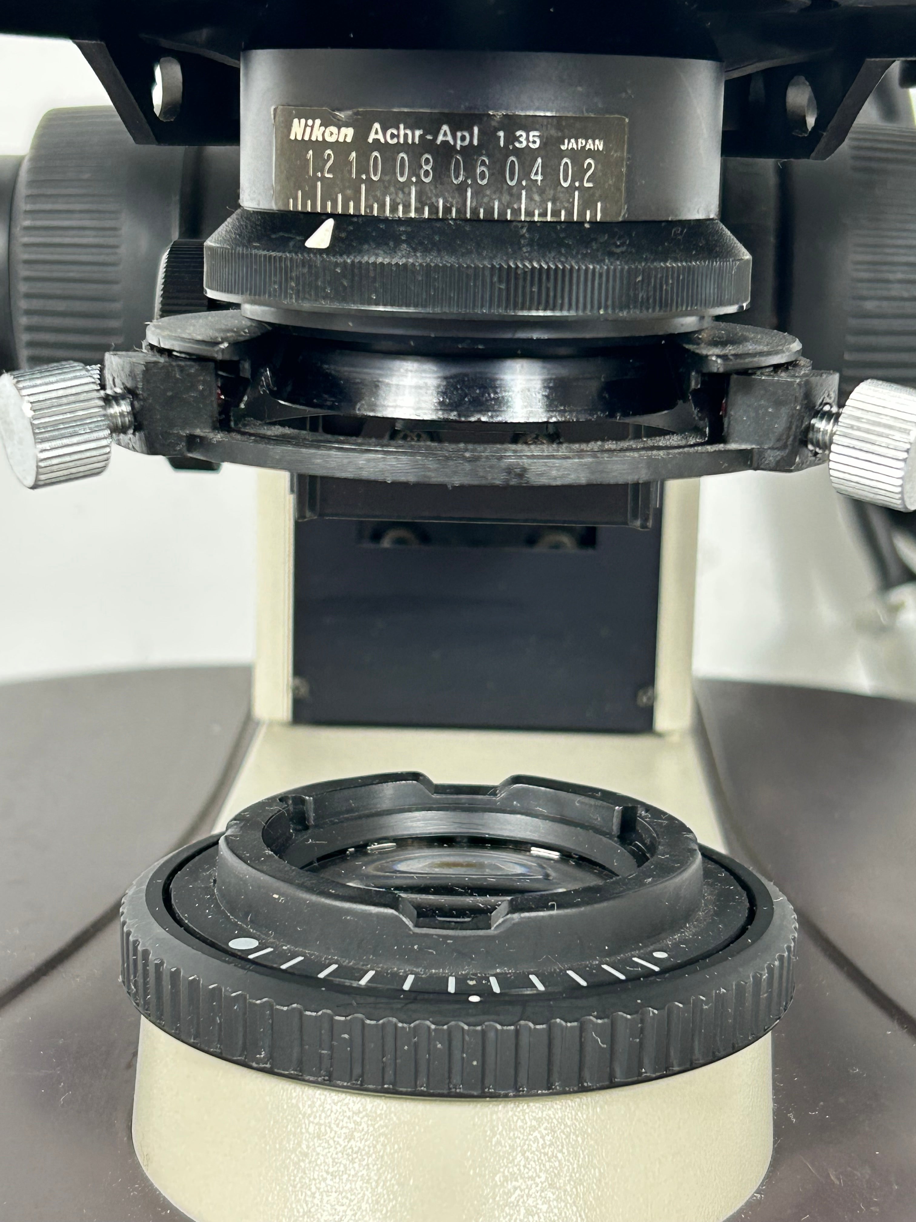 Nikon Labophot-2 with 5 Objective Lenses