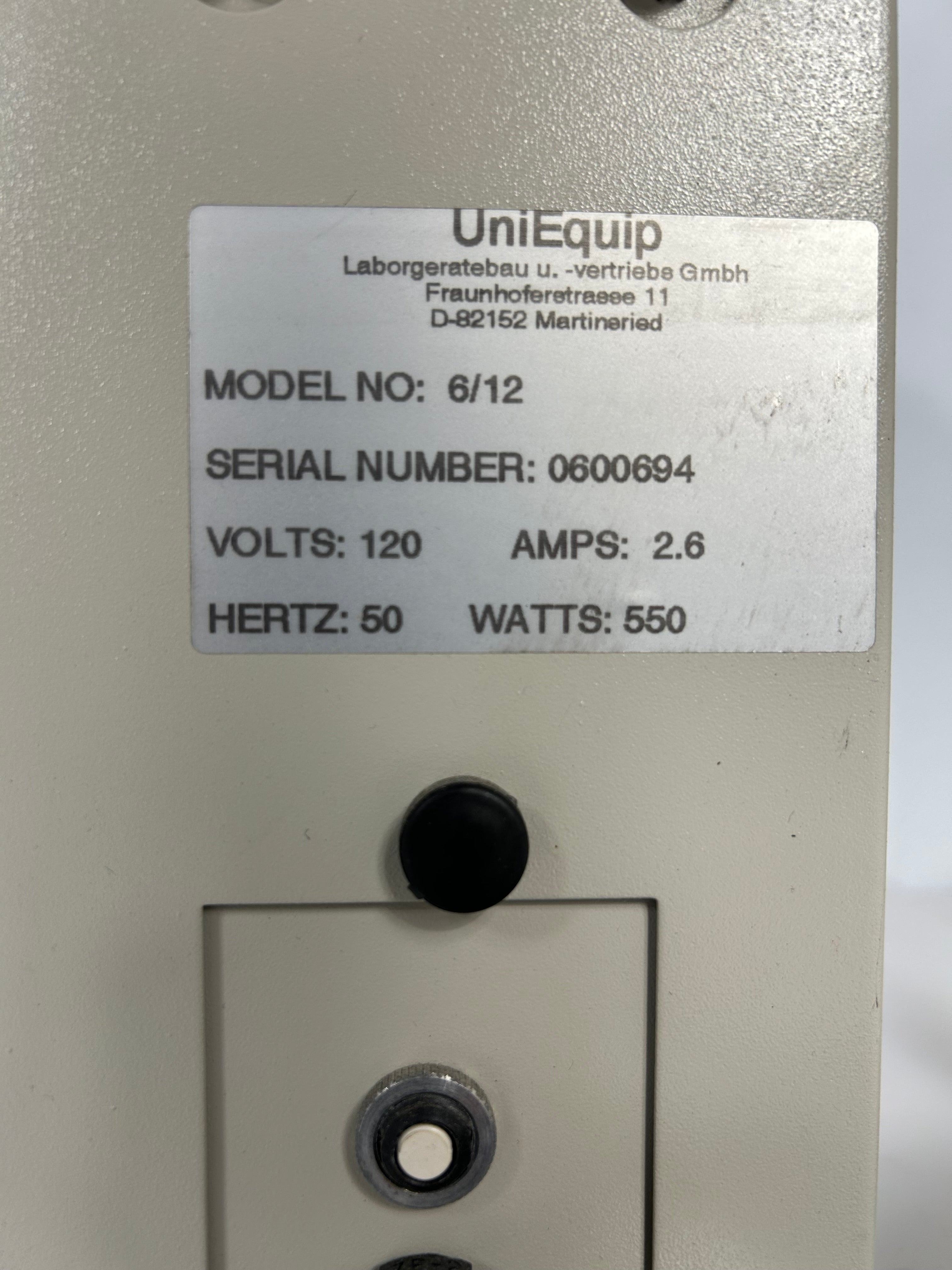 Unitherm Model 6/12 Hybridization Oven