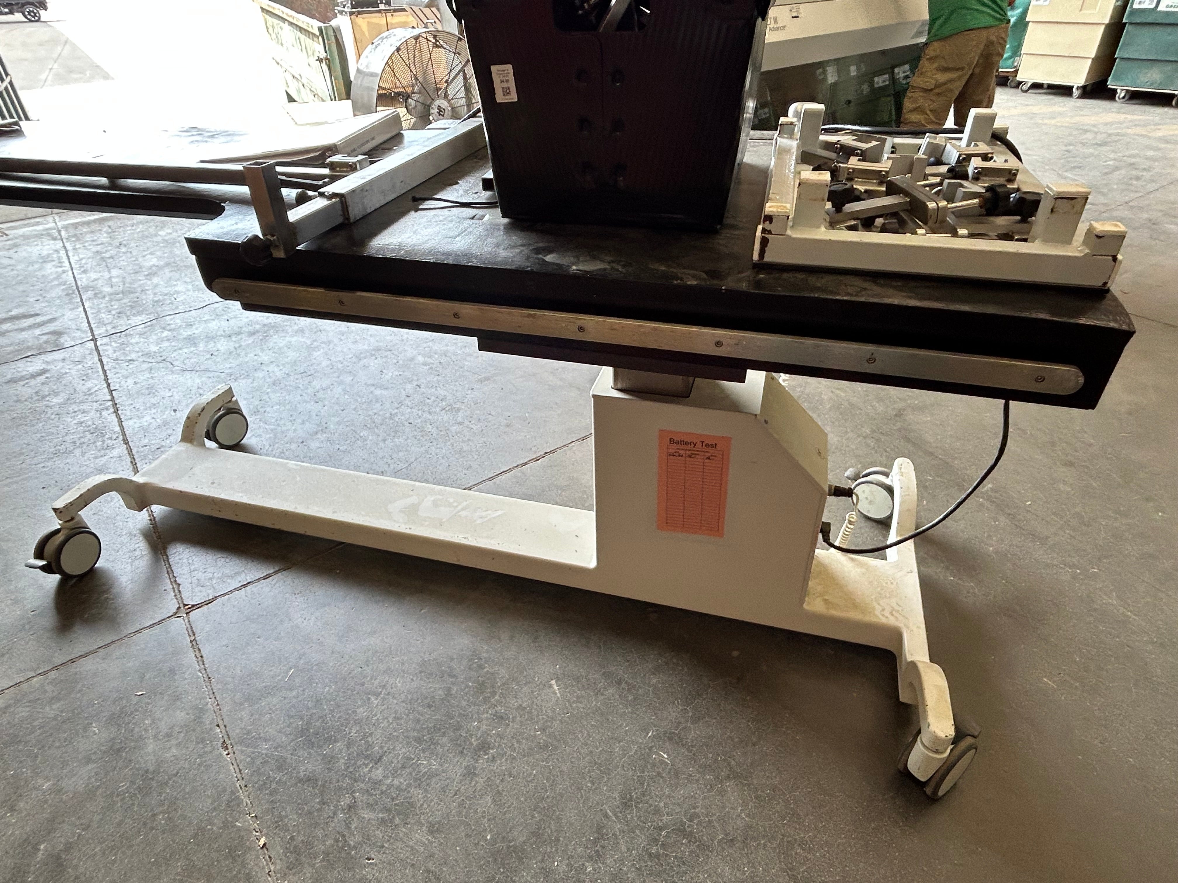 Mobile Fluoroscopic Table *Parts or Repair*