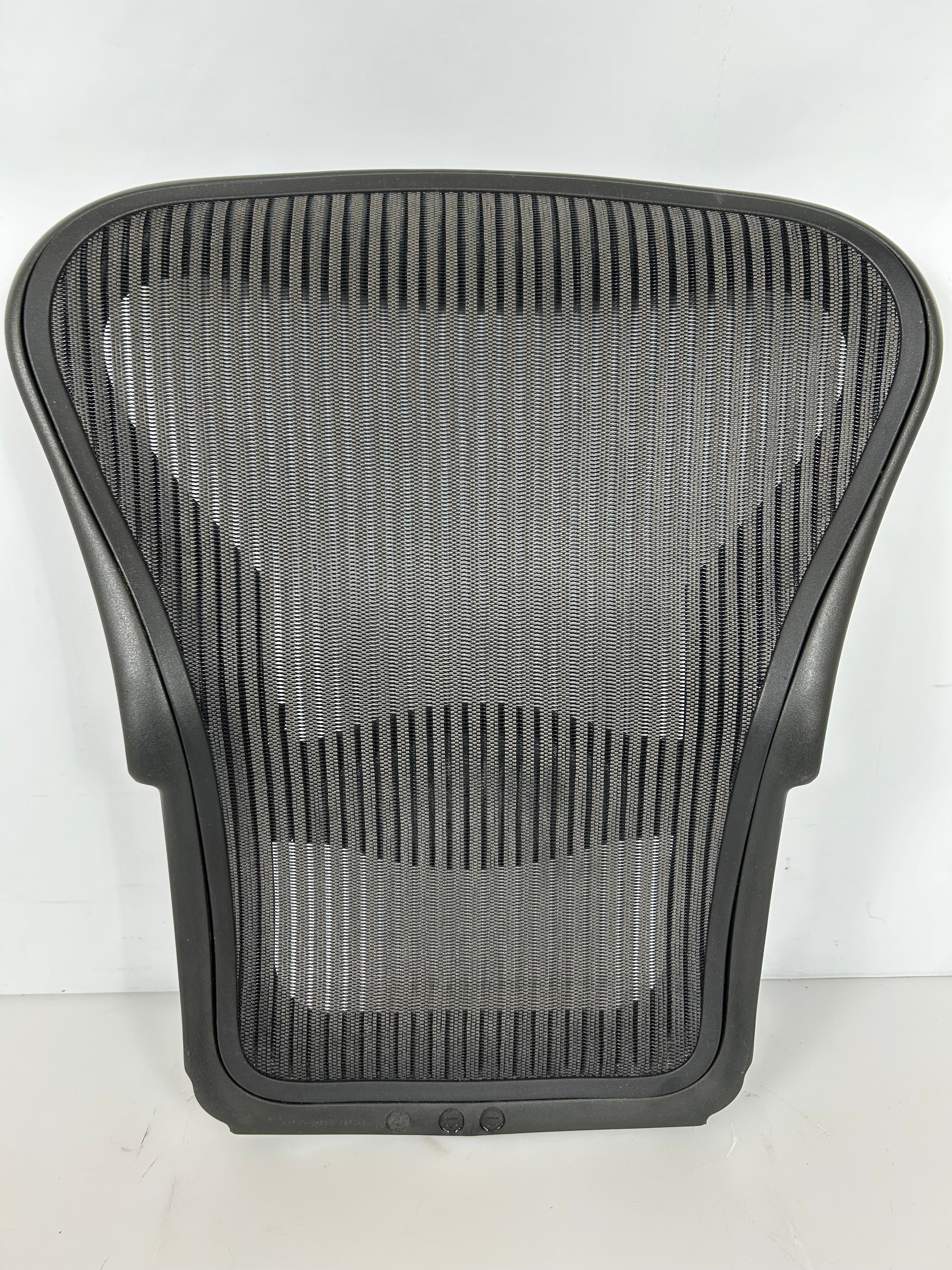 Charcoal Grey Herman Miller Aeron Seat Back With Lumbar Pad Size A