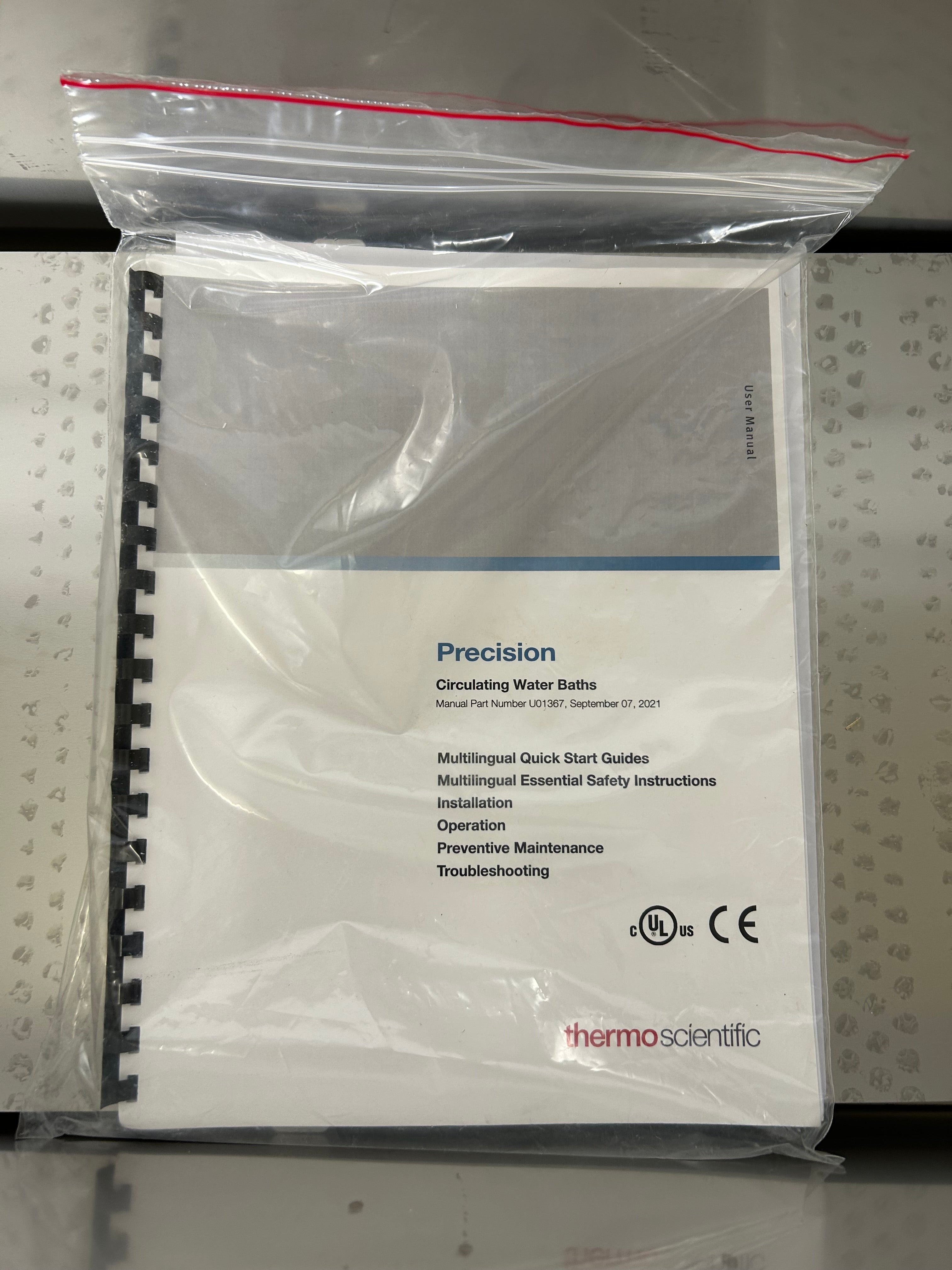 Thermo Scientific Precision CIR 35 Circulating Water Bath *Parts*