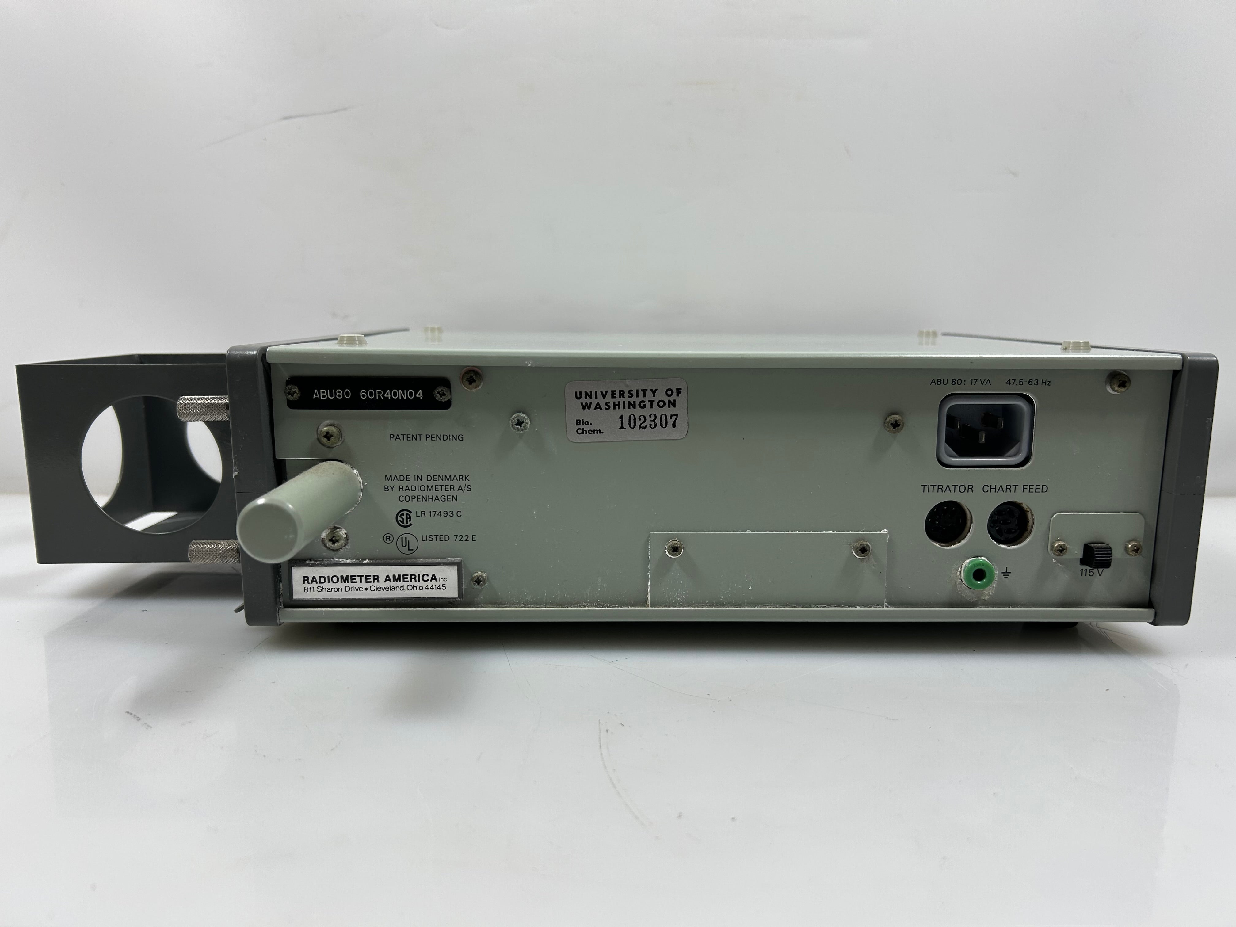Radiometer ABU 80 Autoburette