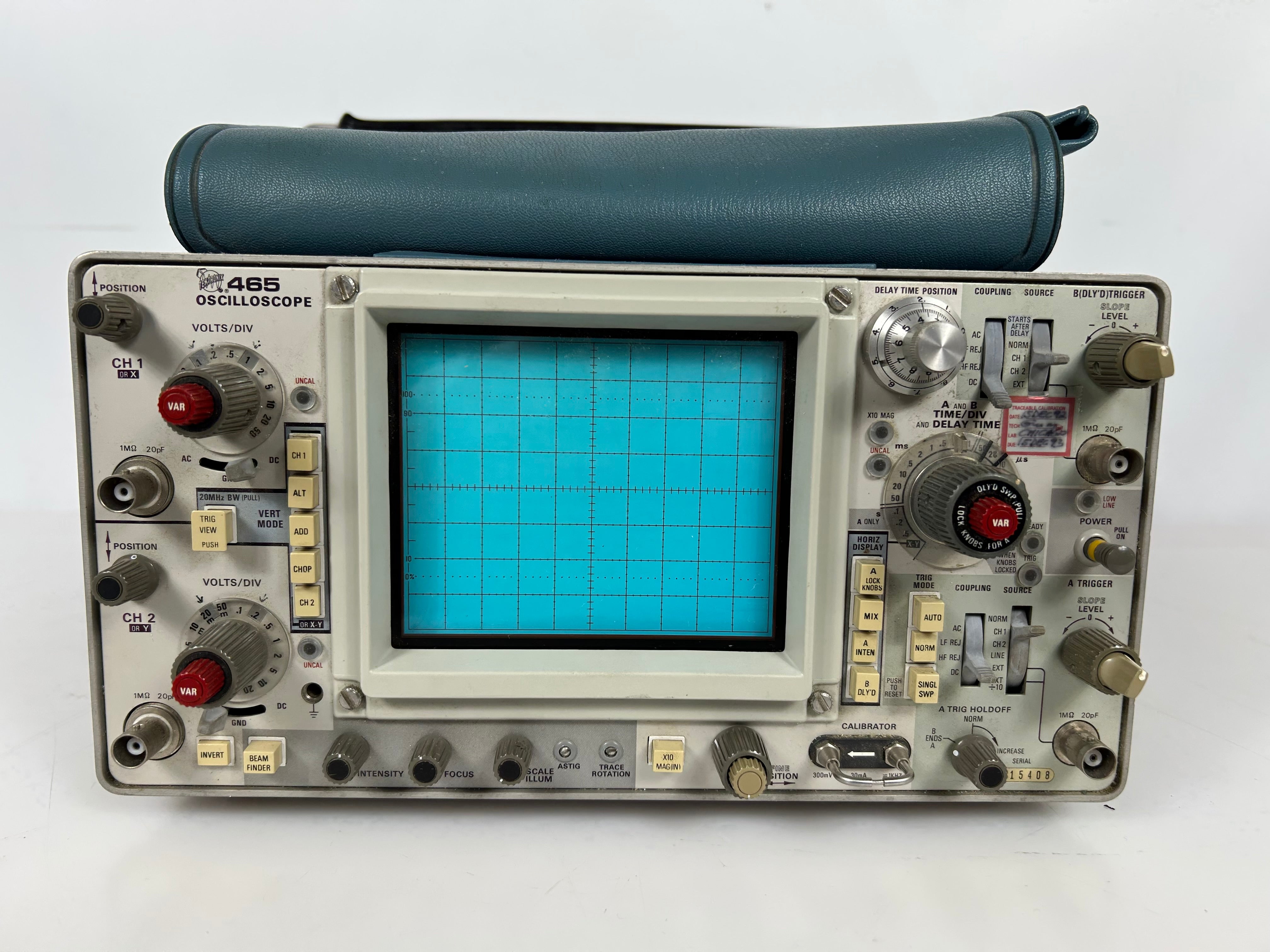 Tektronix 465 Analog Oscilloscope *Untested*