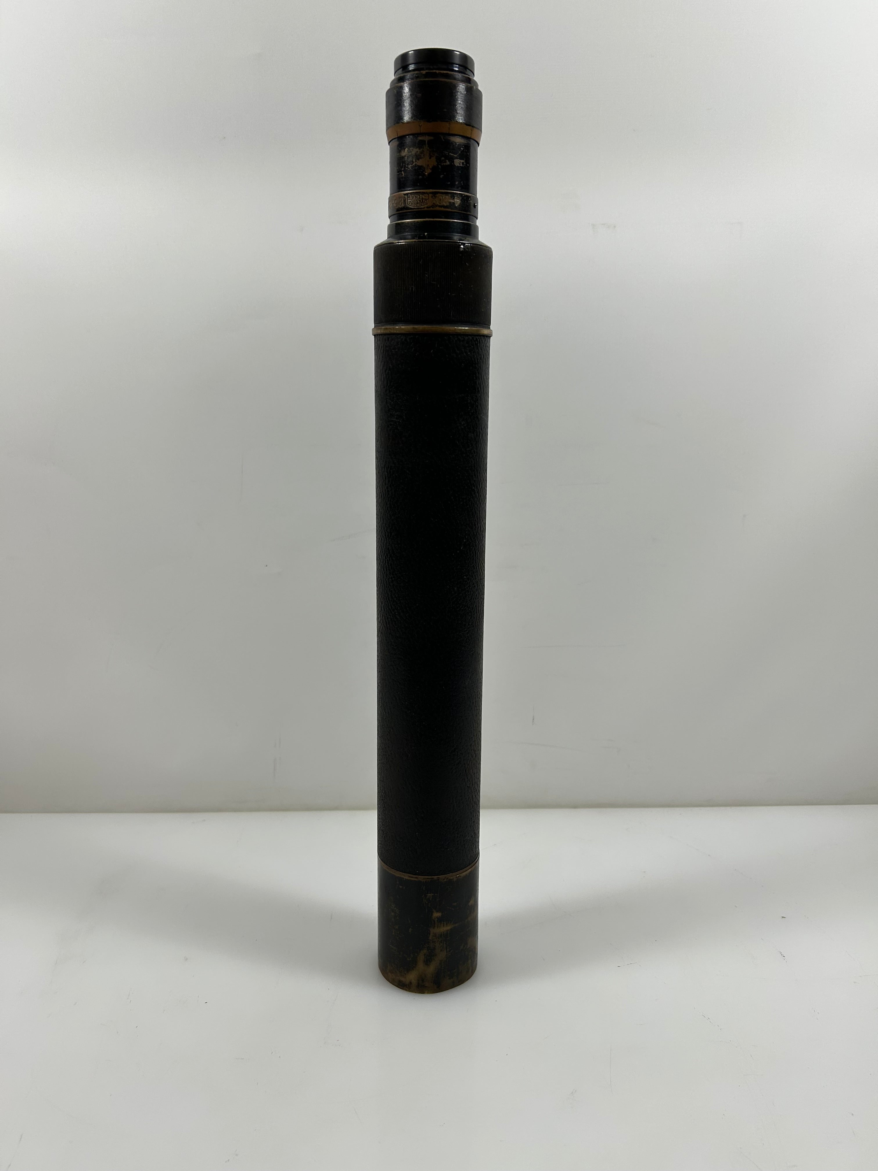 Carl Zeiss Vintage Telescope with Brown Leather Case