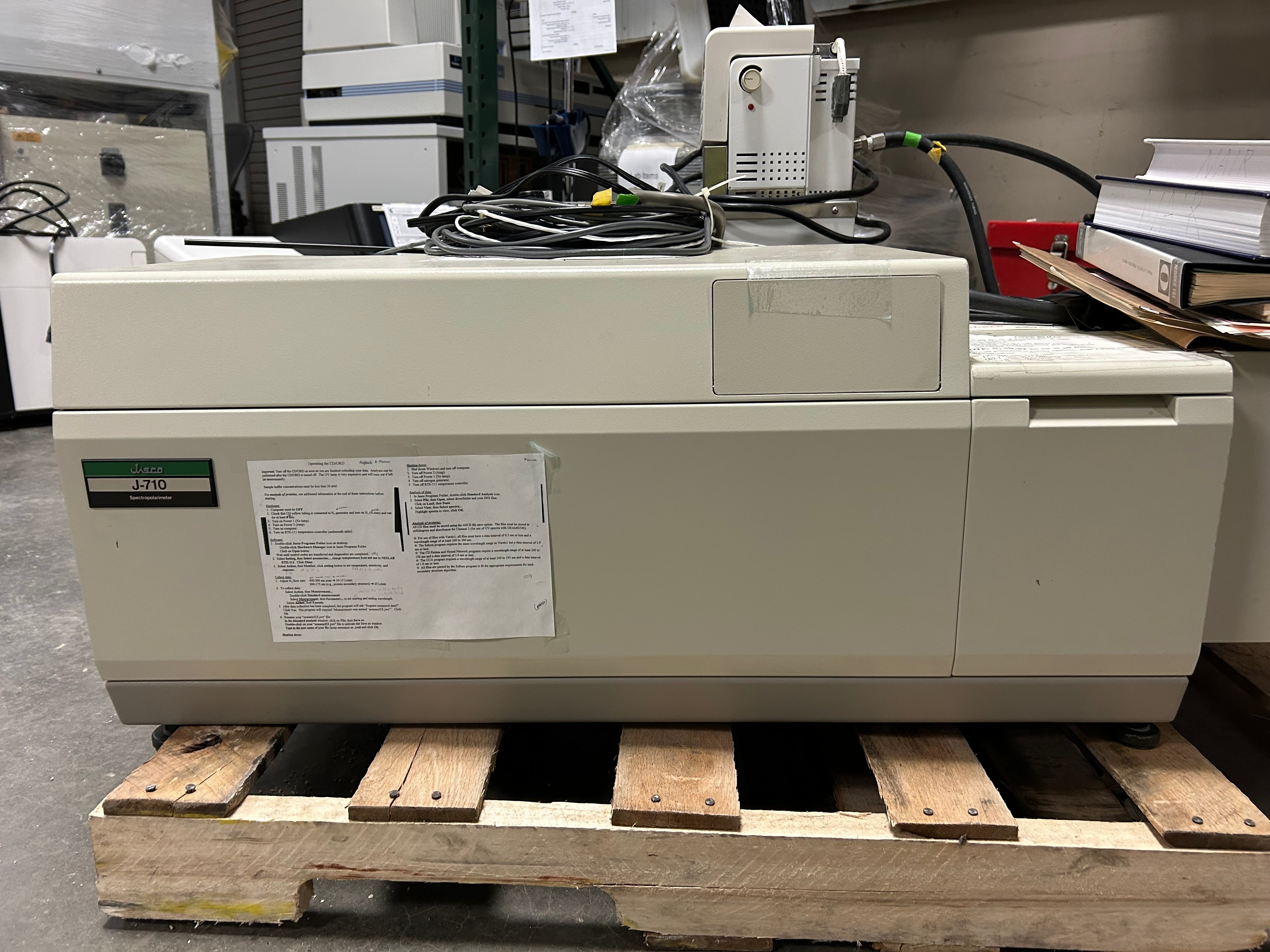 Jasco J-710 CD Spectropolarimeter *Untested*