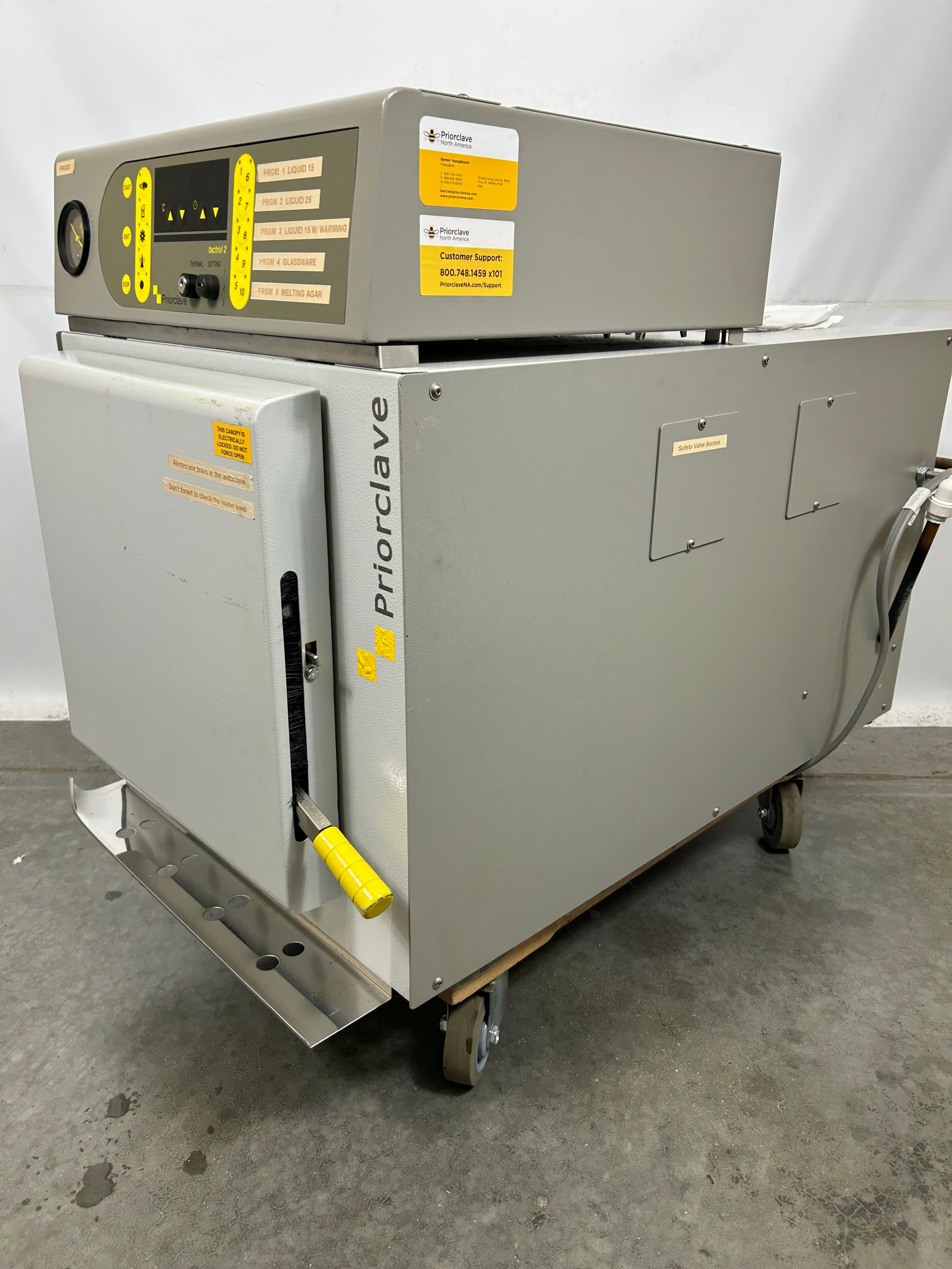 Priorclave Laboratory Autoclave
