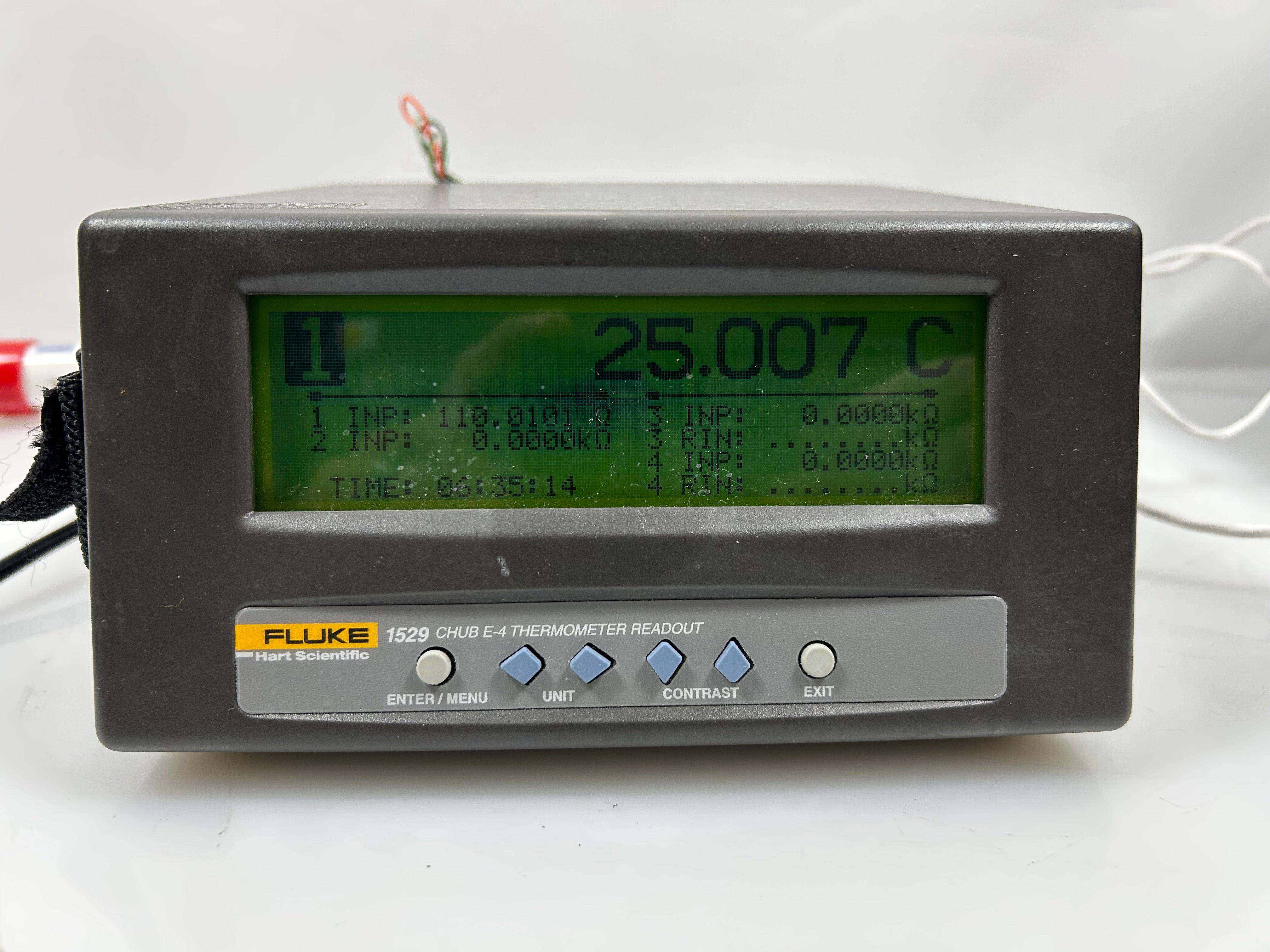 Fluke 1529 Chub-E4 Standards Thermometer