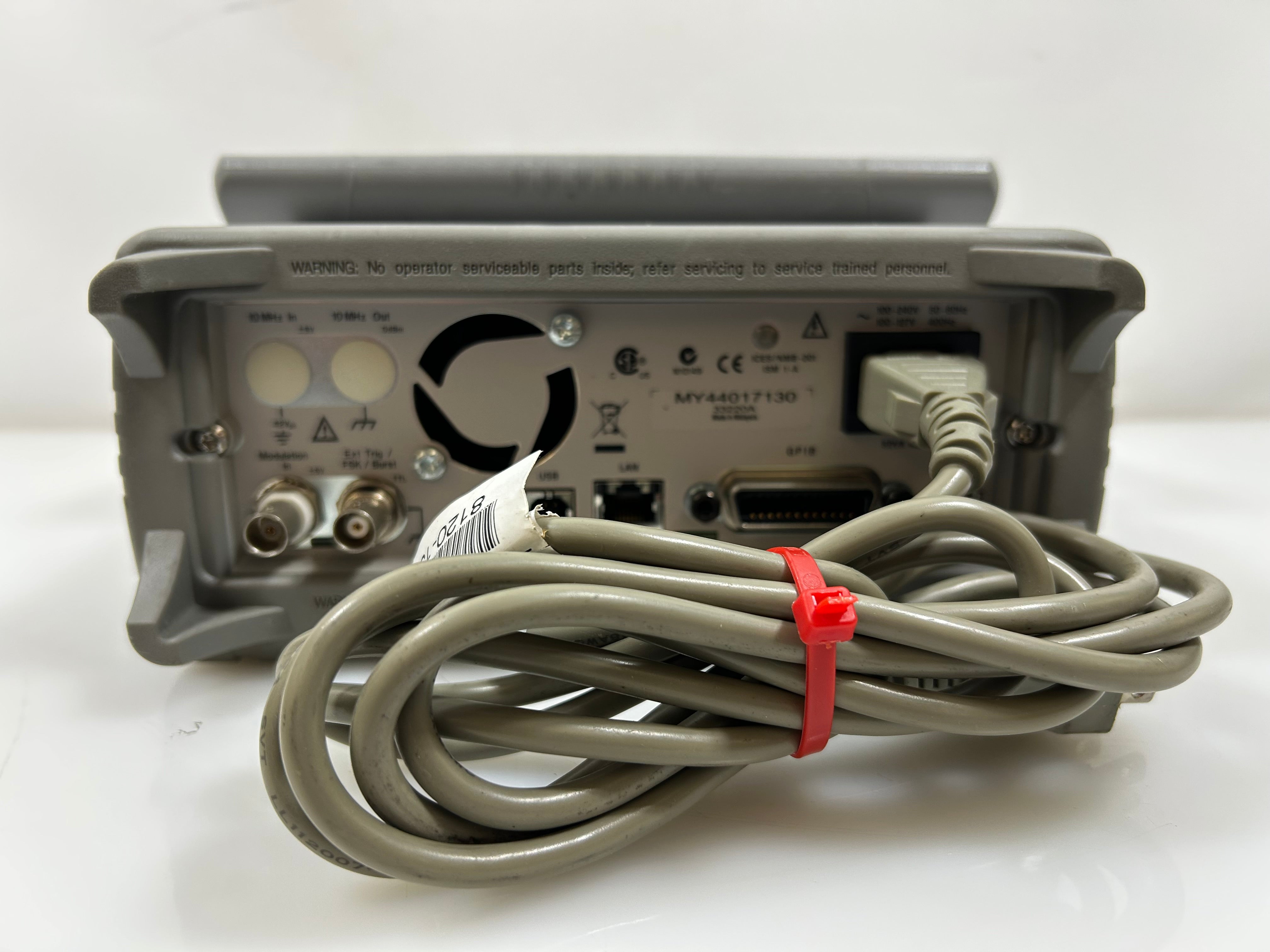 Agilent 33220A 20MHz Function and Arbitrary Waveform Generator *Untested*