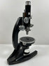 Vintage Bausch and Lomb Student Microscope with Wood Case