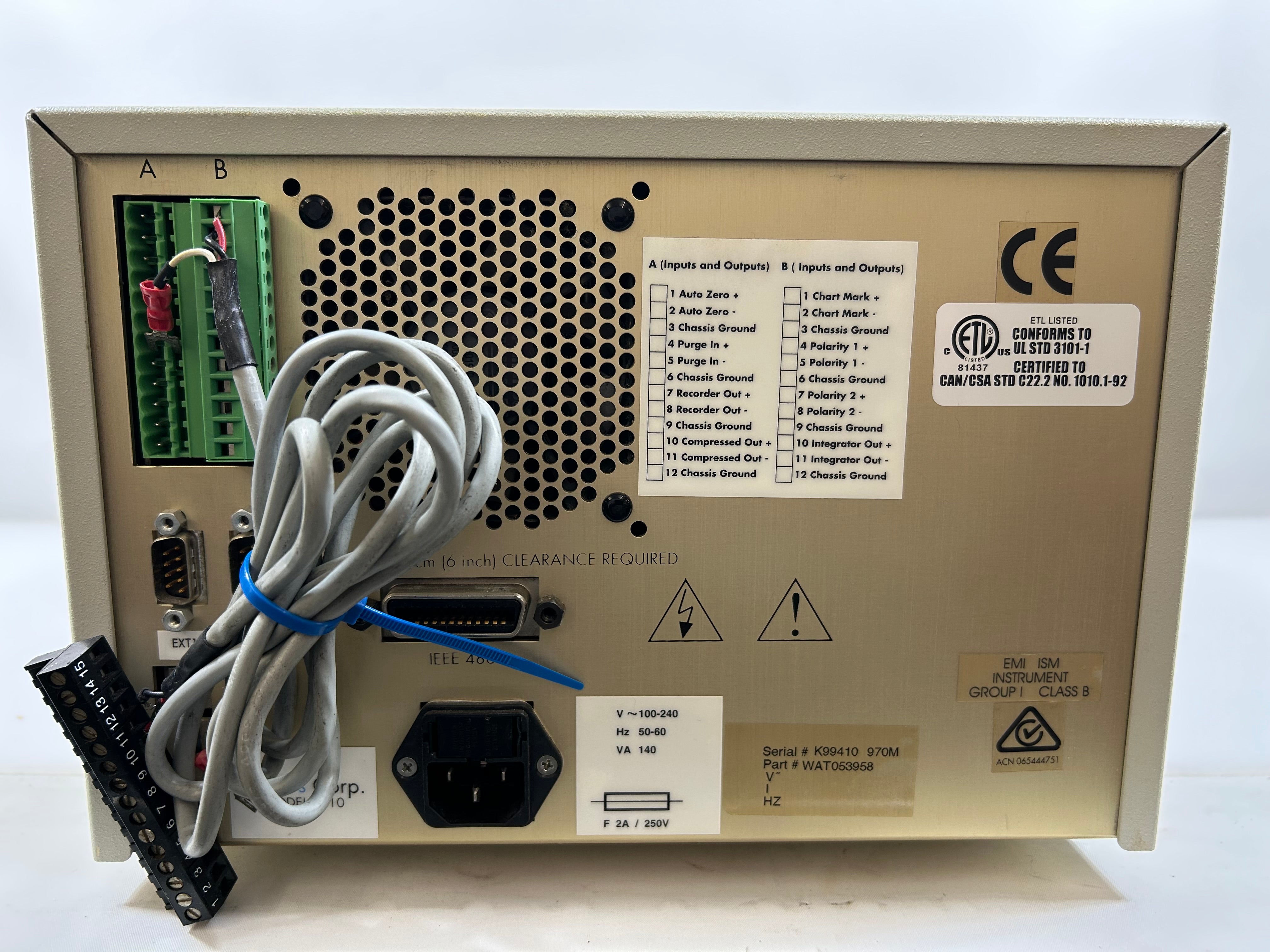 Waters 2410 Refractive Index Detector