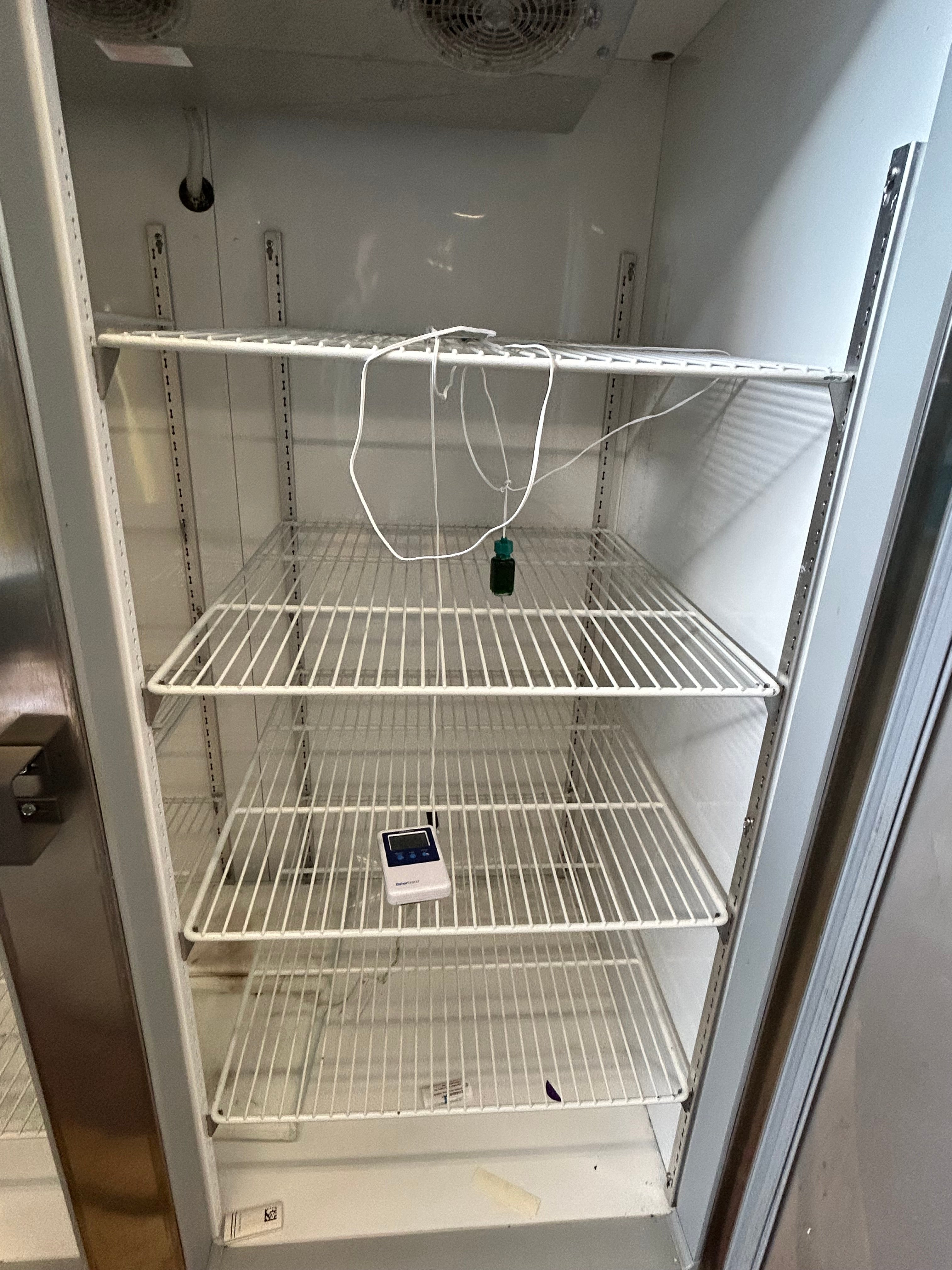 Thermo Scientific/Revco Two-Door Commercial Upright Stainless Steel Laboratory Refrigerator/Freezer
