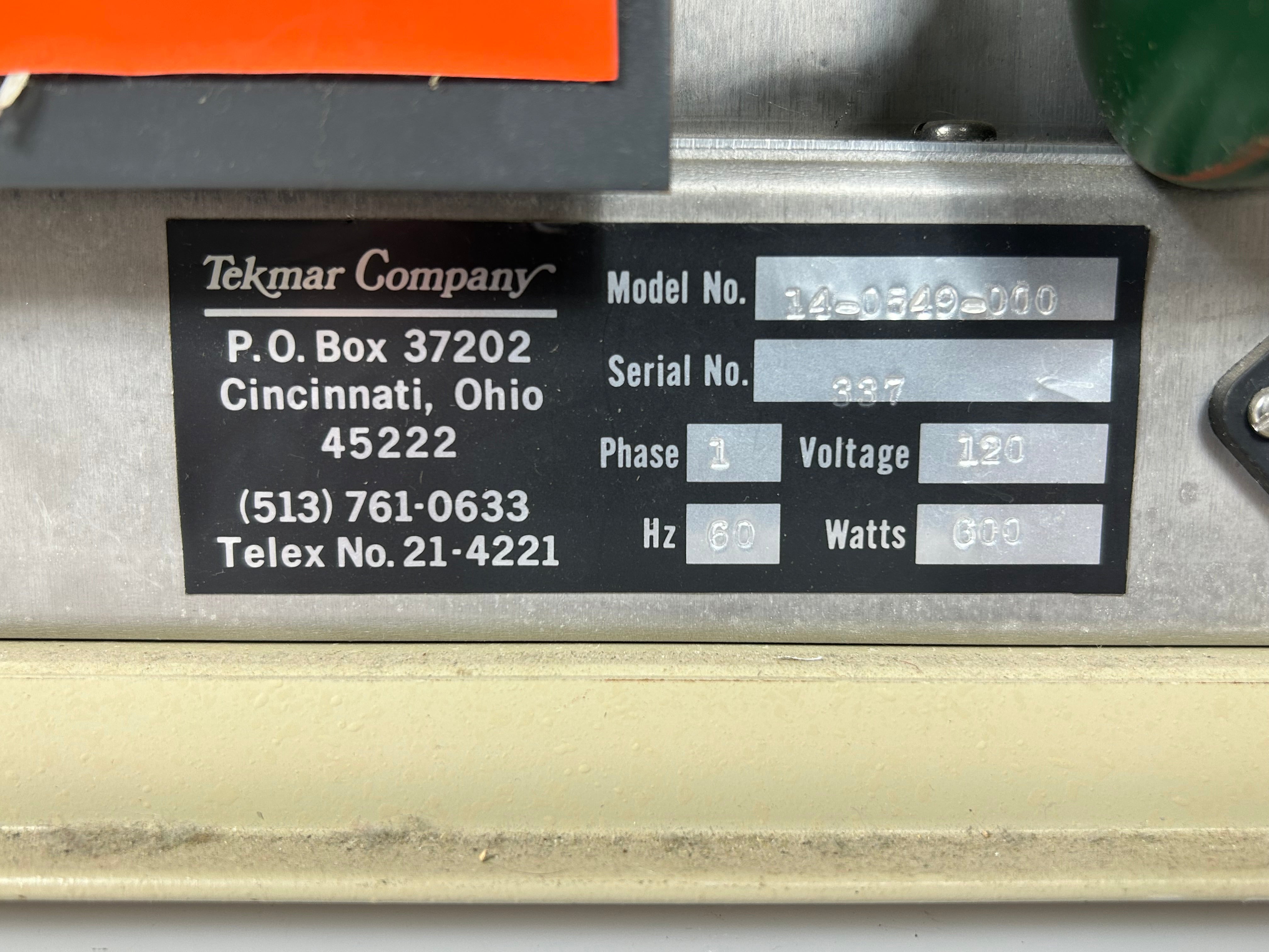 Tekmar Model 4000 Dynamic Headspace Concentrator *Untested*