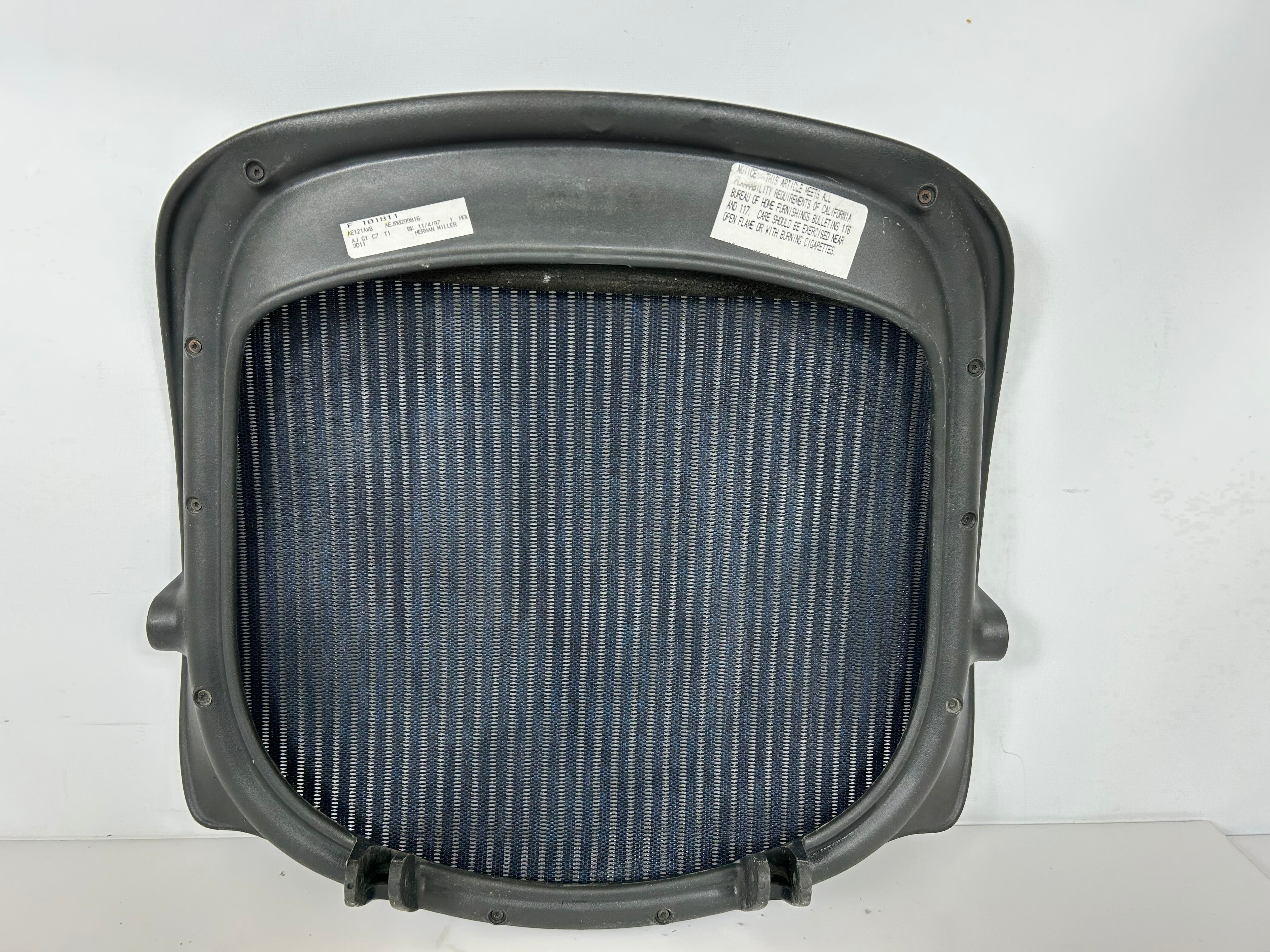 Cobalt Blue Herman Miller Aeron Seat Pad Size B