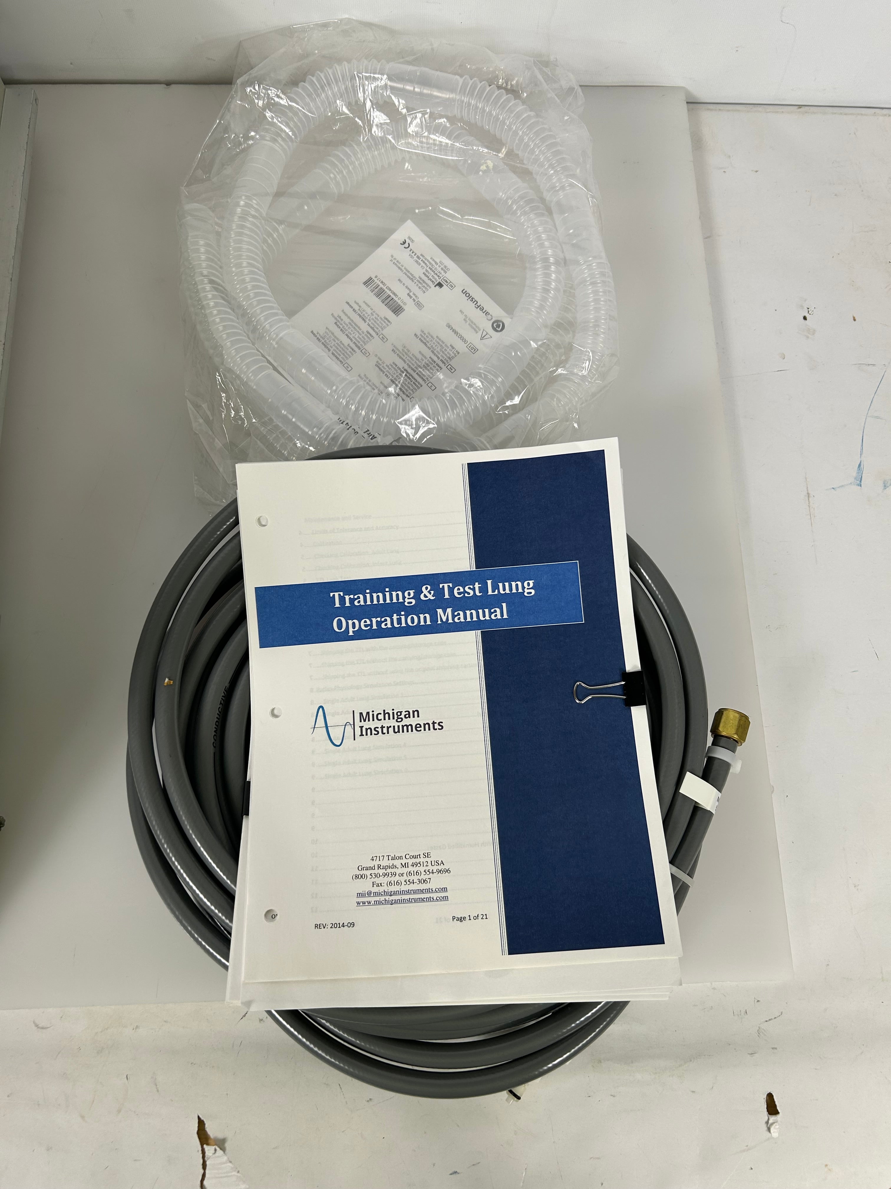 M.I.I. Vent Aid TTL Training / Test Lung Model 5600i *Untested*