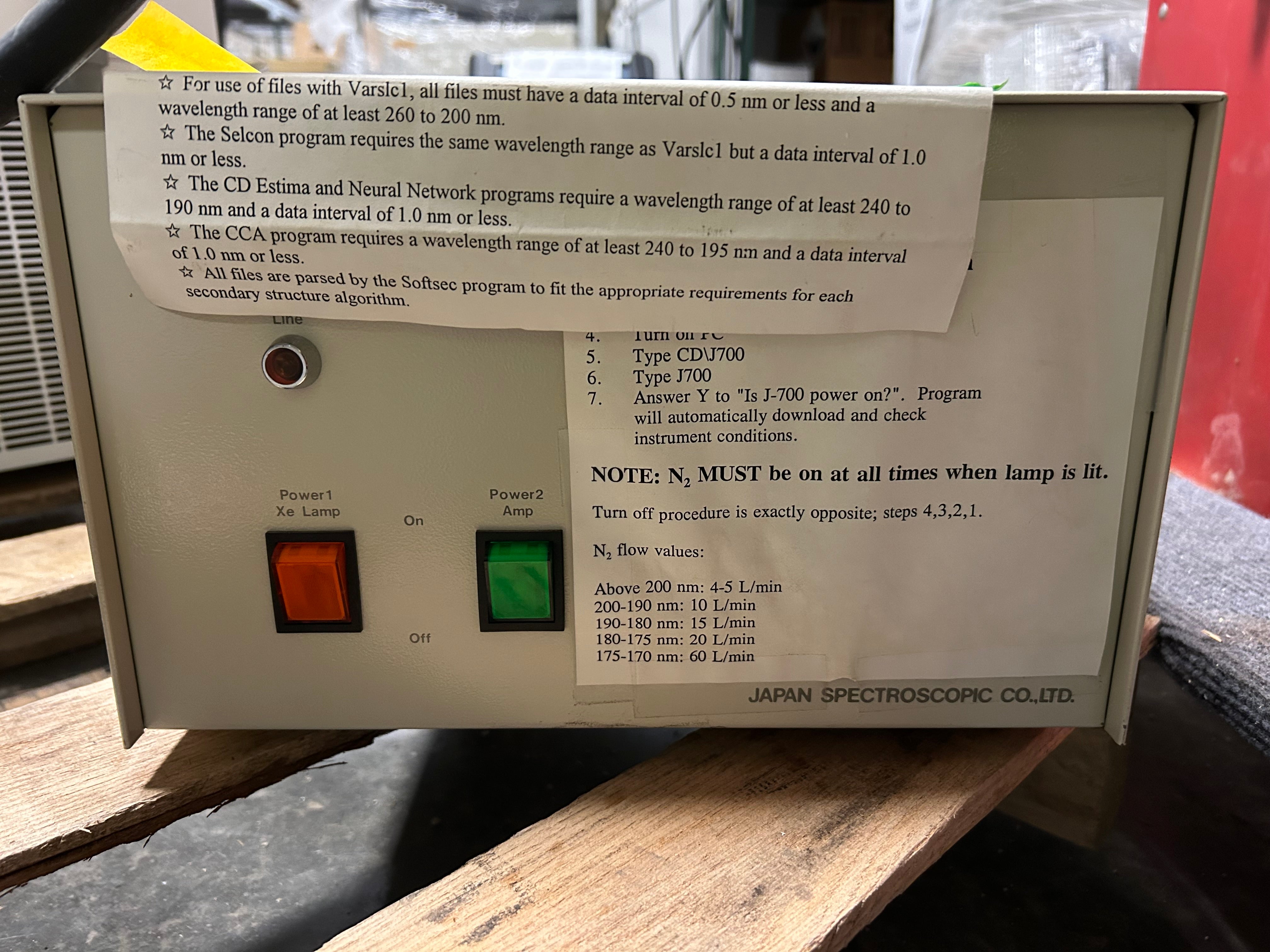 Jasco J-710 CD Spectropolarimeter *Untested*