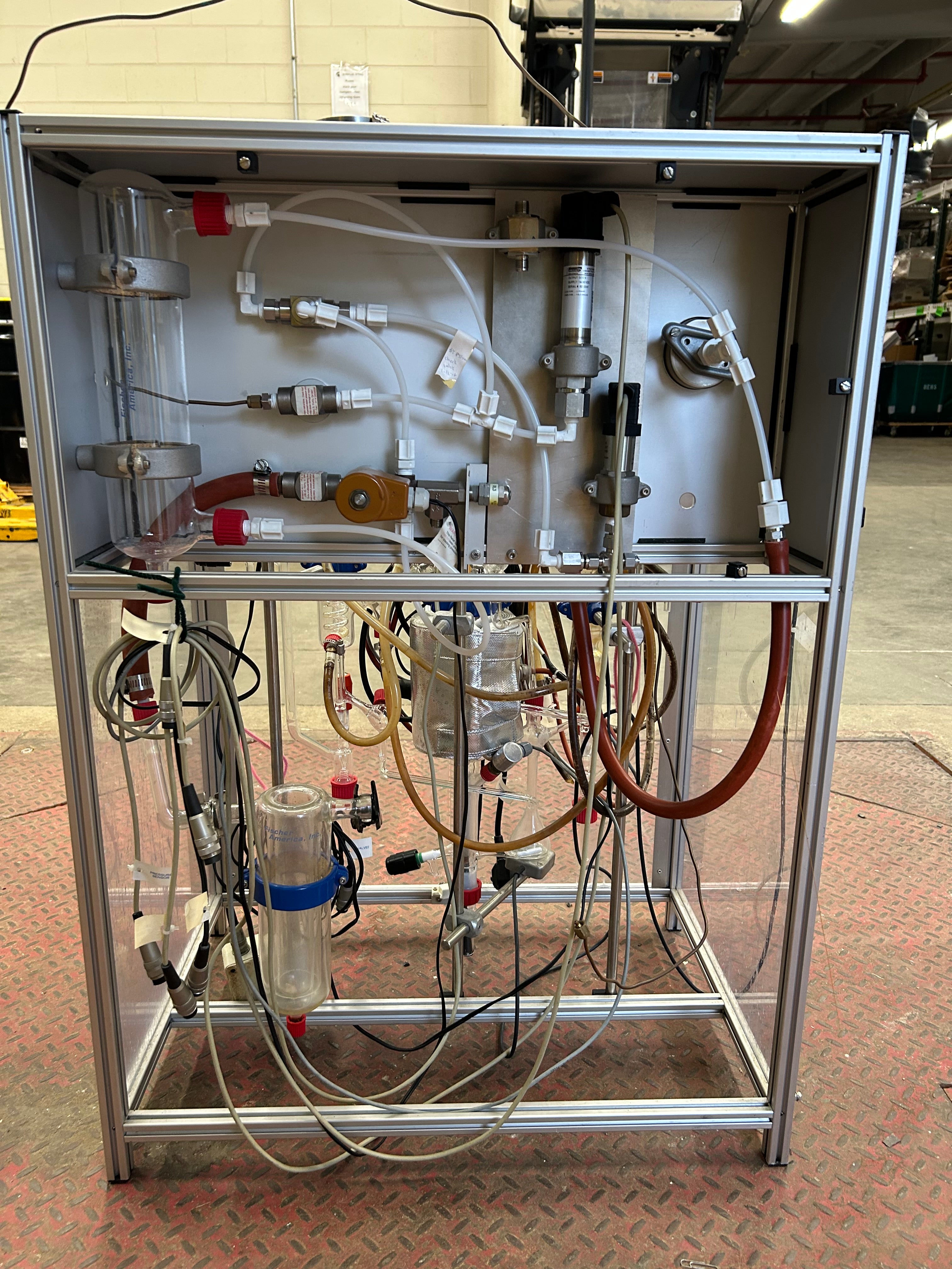 Fischer America Vapor-Liquid Equilibrium Apparatus with Vacuum Pump