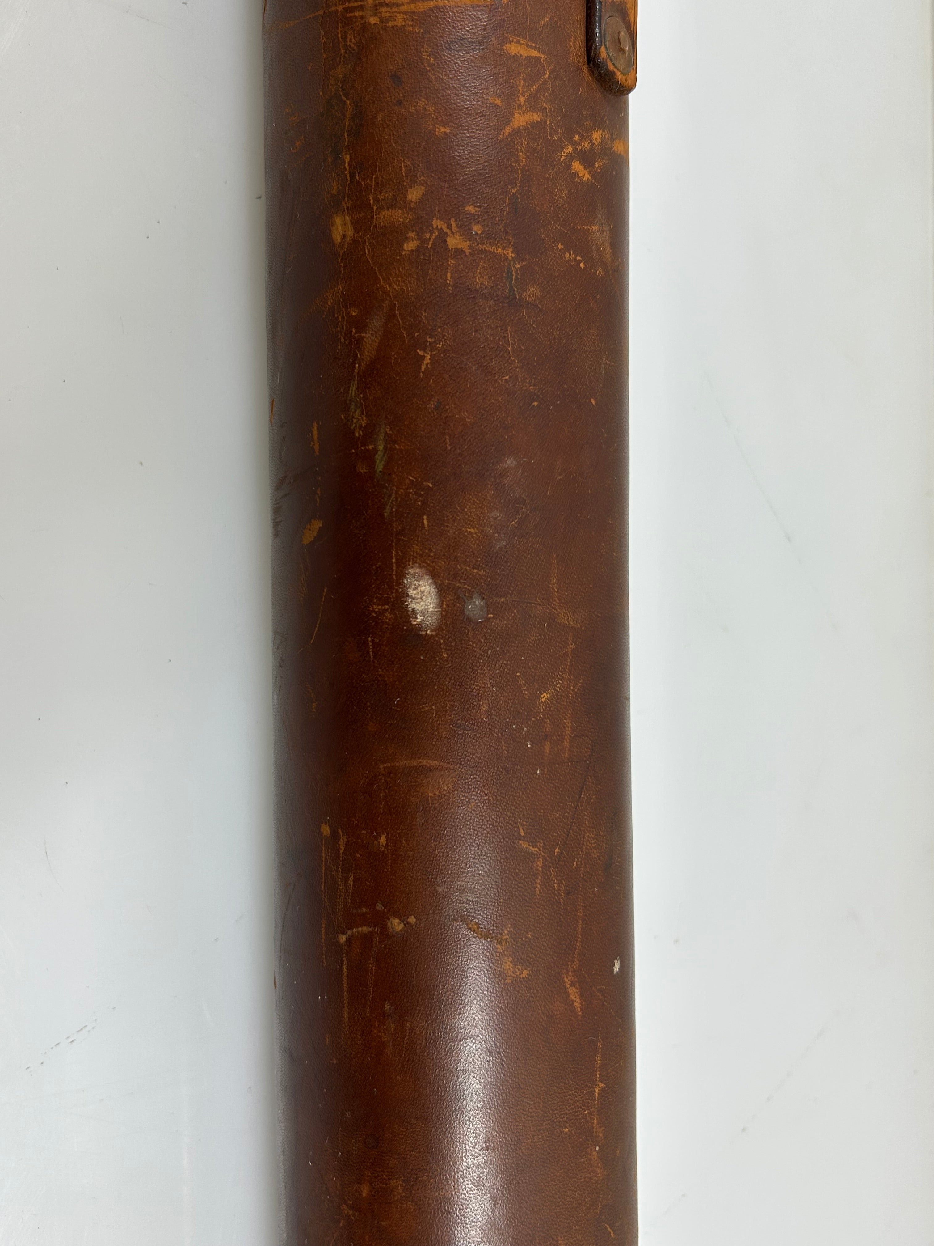 Carl Zeiss Vintage Telescope with Brown Leather Case