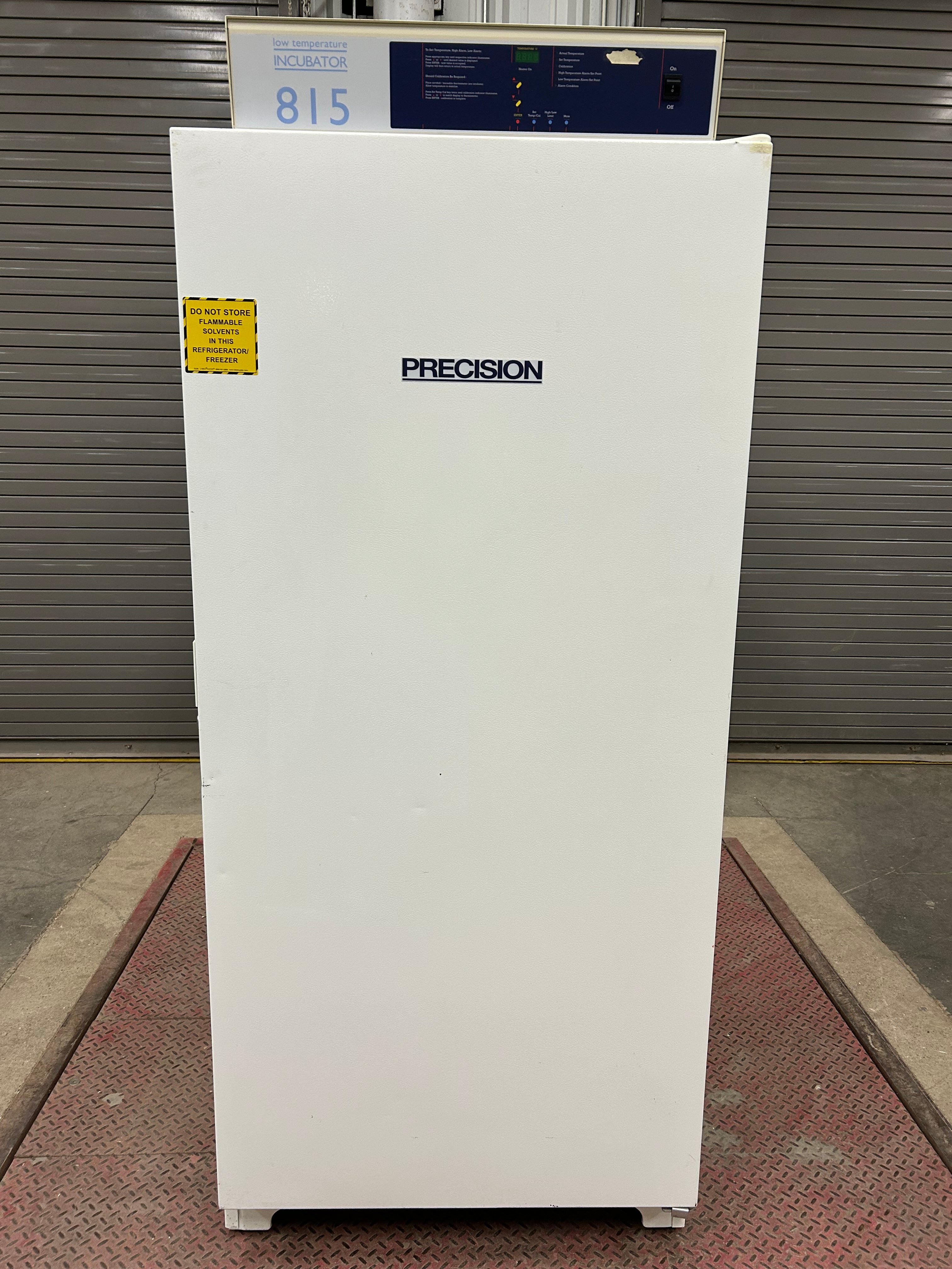 Precision Scientific Low Temperature Incubator 815
