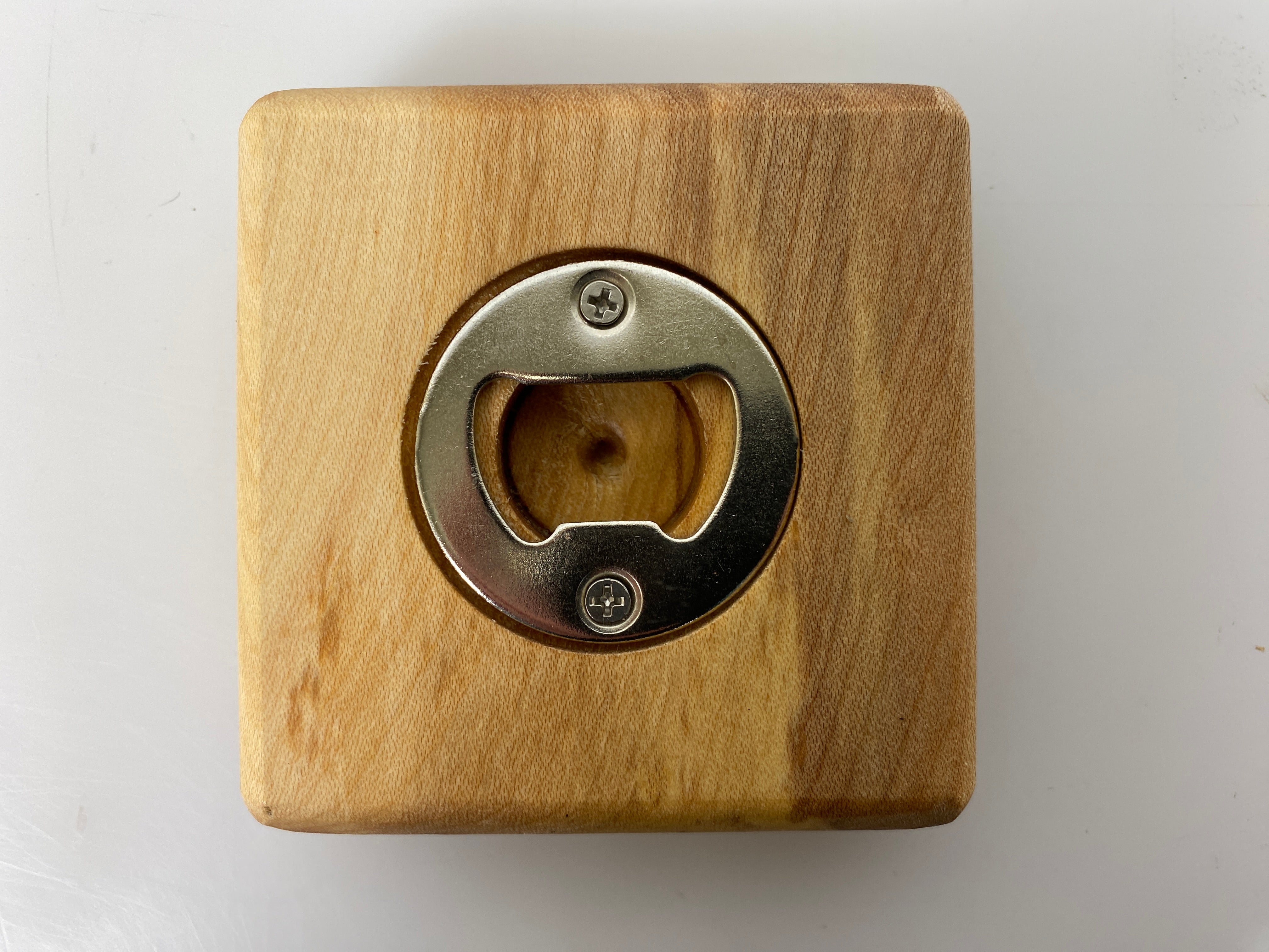 MSU Shadows Bottle Opener Coaster Style 10