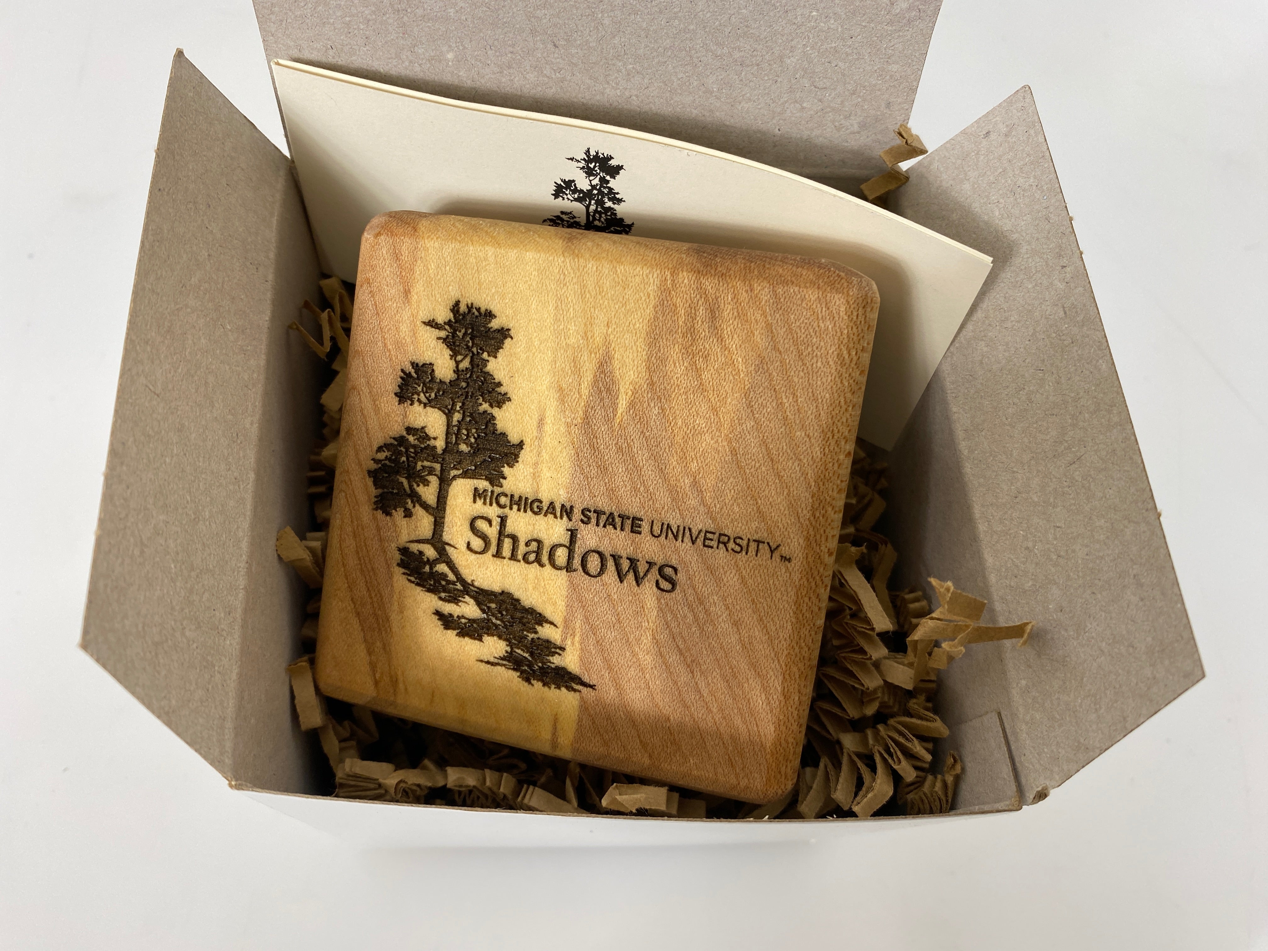 MSU Shadows Bottle Opener Coaster Style 10